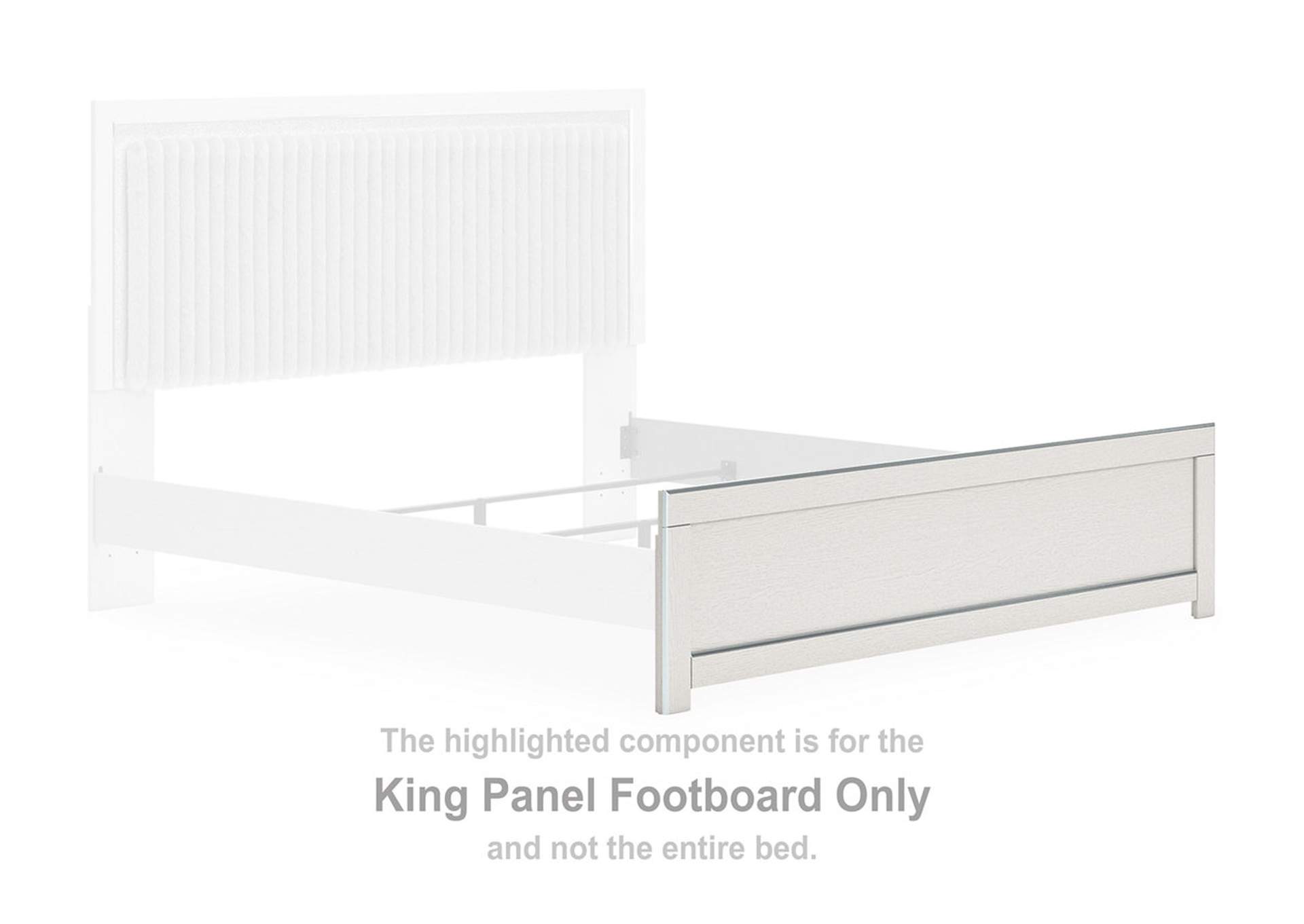 Zuraleus King Upholstered Panel Platform Bed image 11