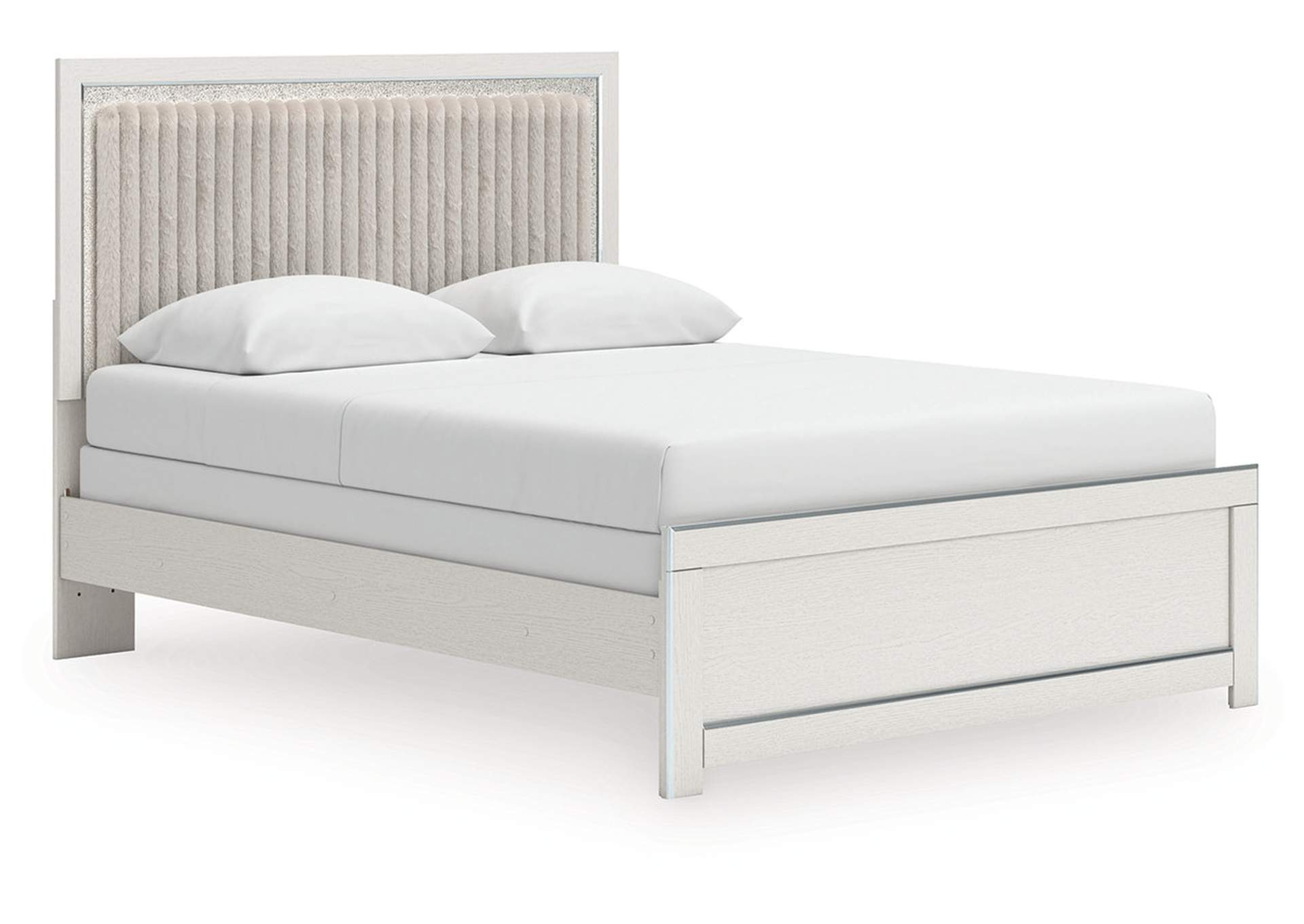 Zuraleus Queen Upholstered Panel Bed image 1