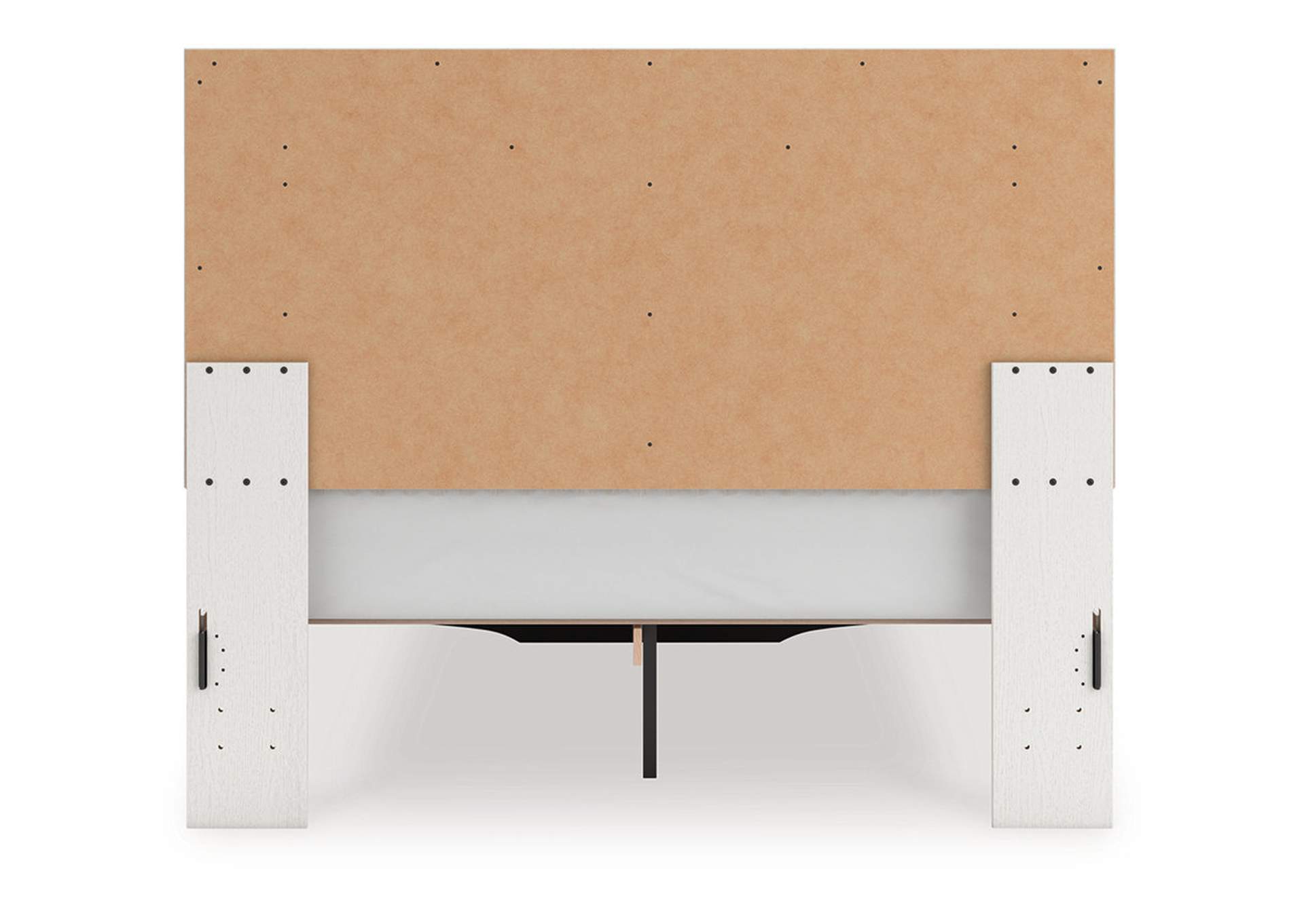 Birmonton Queen Upholstered Panel Platform Storage Bed, Dresser, Mirror and Nightstand image 19