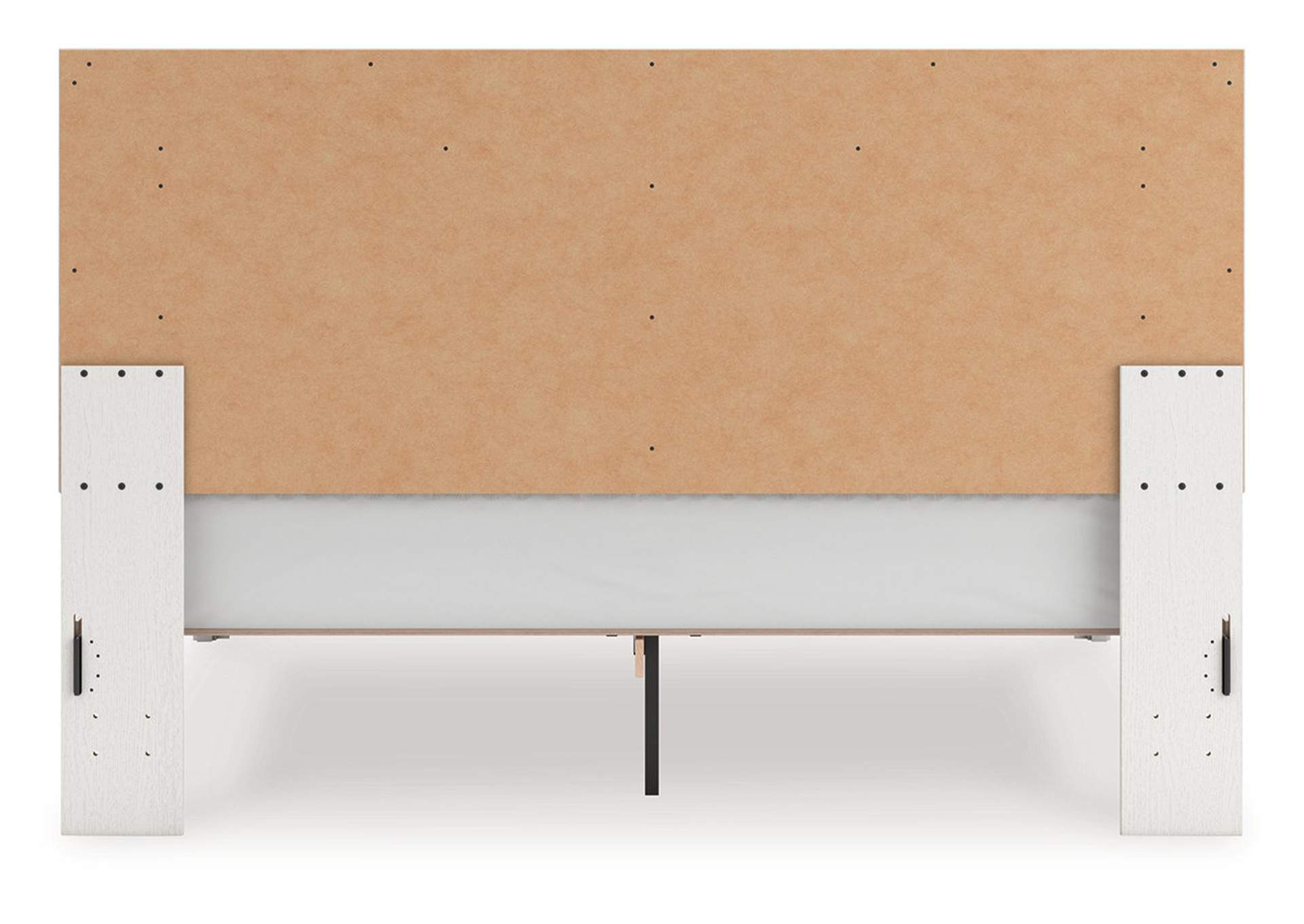 Zuraleus King Upholstered Panel Platform Bed image 6