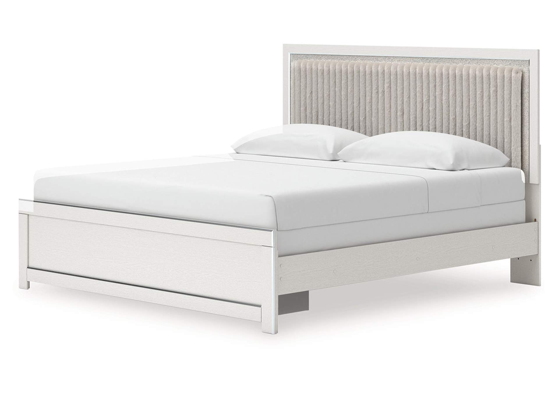 Zuraleus King Upholstered Panel Bed image 4