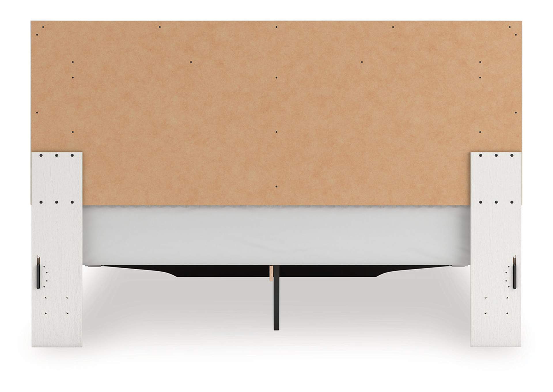 Zuraleus King Upholstered Panel Platform Storage Bed image 5