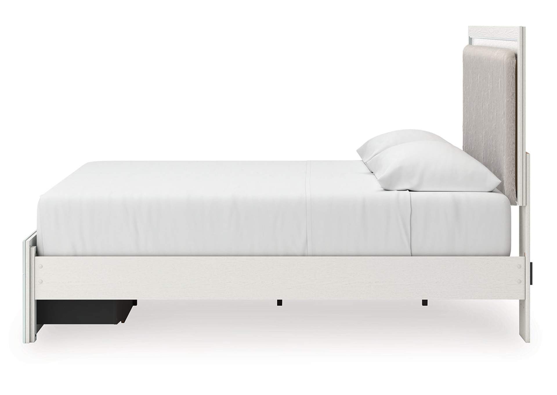 Zuraleus King Upholstered Panel Platform Storage Bed image 6