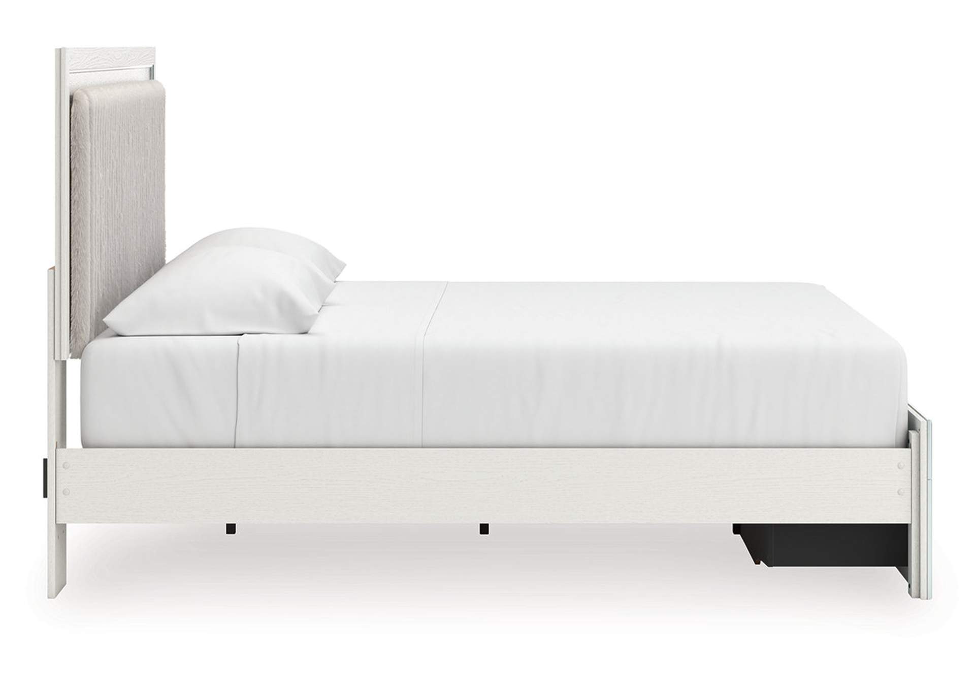 Zuraleus King Upholstered Panel Platform Storage Bed image 4