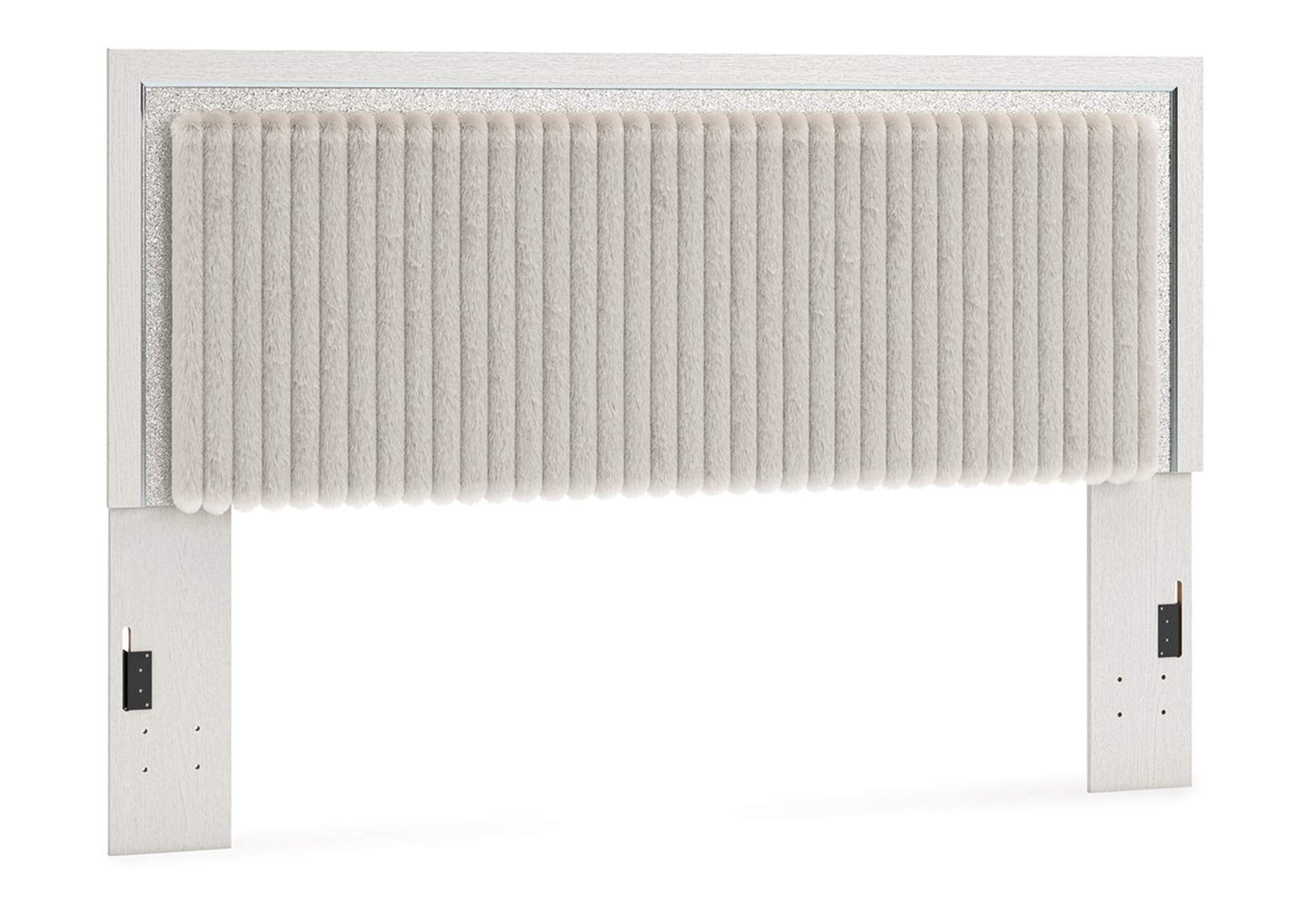 Zuraleus King Upholstered Panel Headboard image 1
