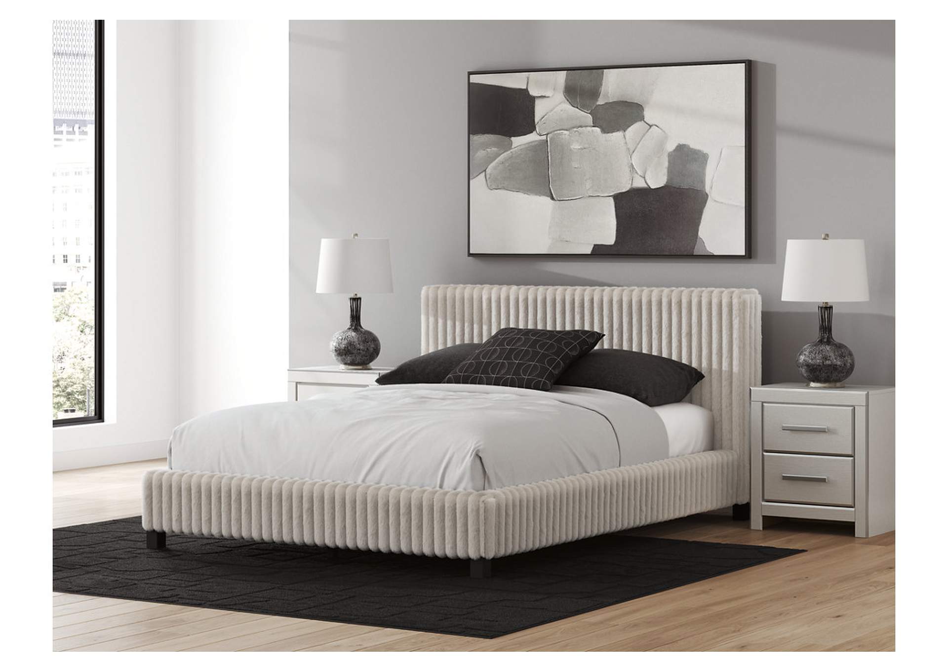 Zuraleus Queen Upholstered Bed image 2
