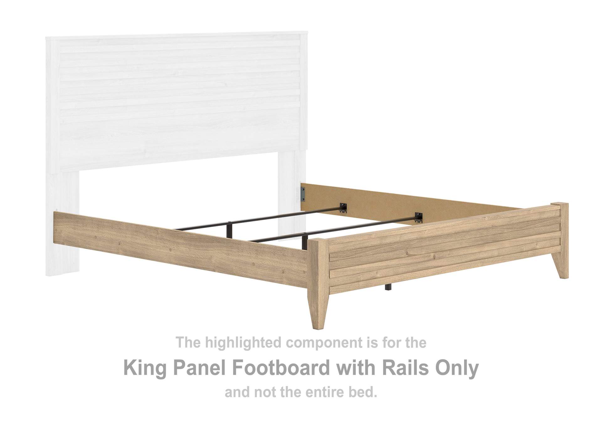 Holloway King Panel Bed image 3
