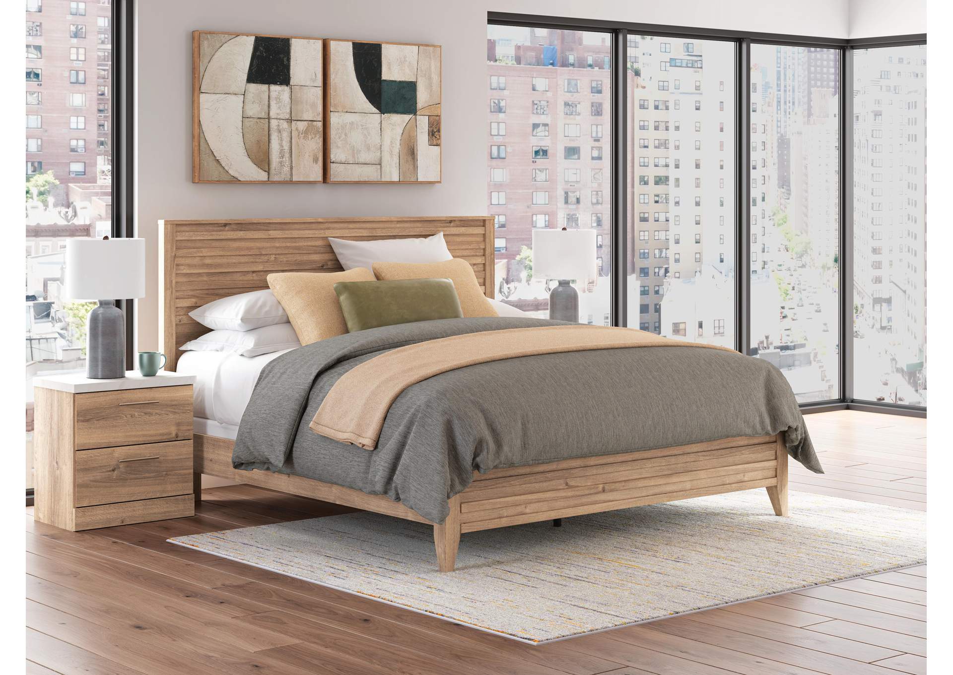 Holloway King Panel Bed image 2
