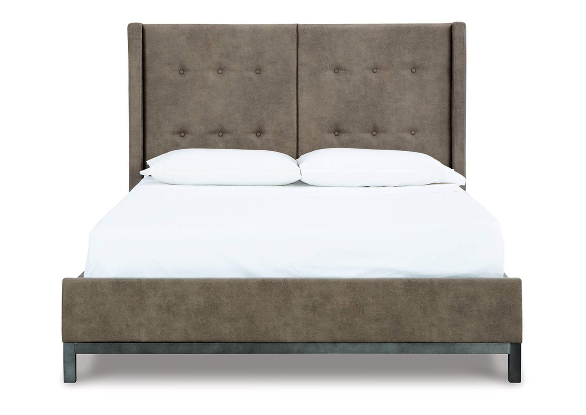 Wittland Queen Upholstered Panel Bed image 4