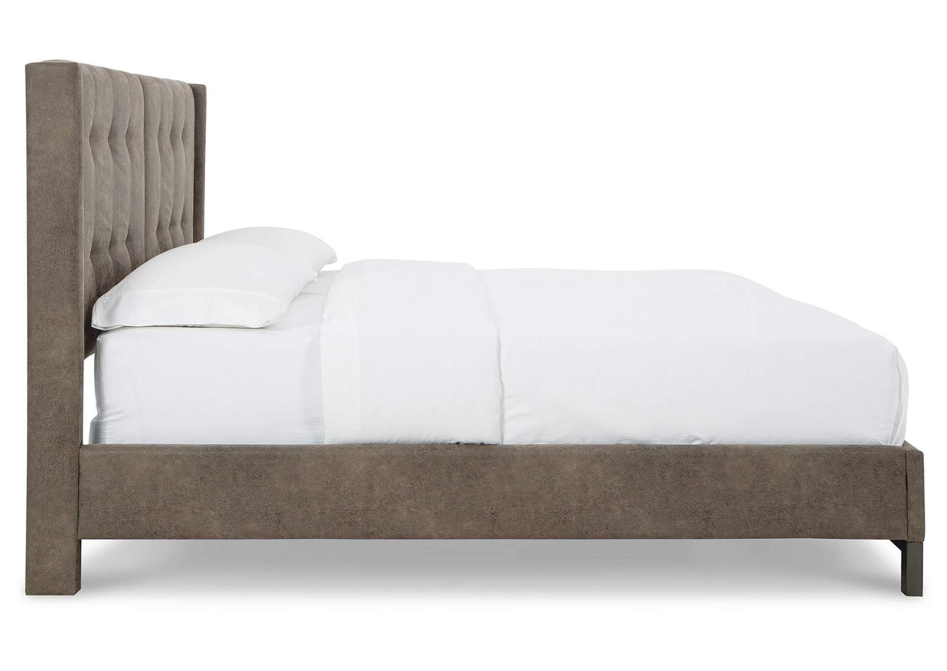 Wittland King Upholstered Panel Bed image 5