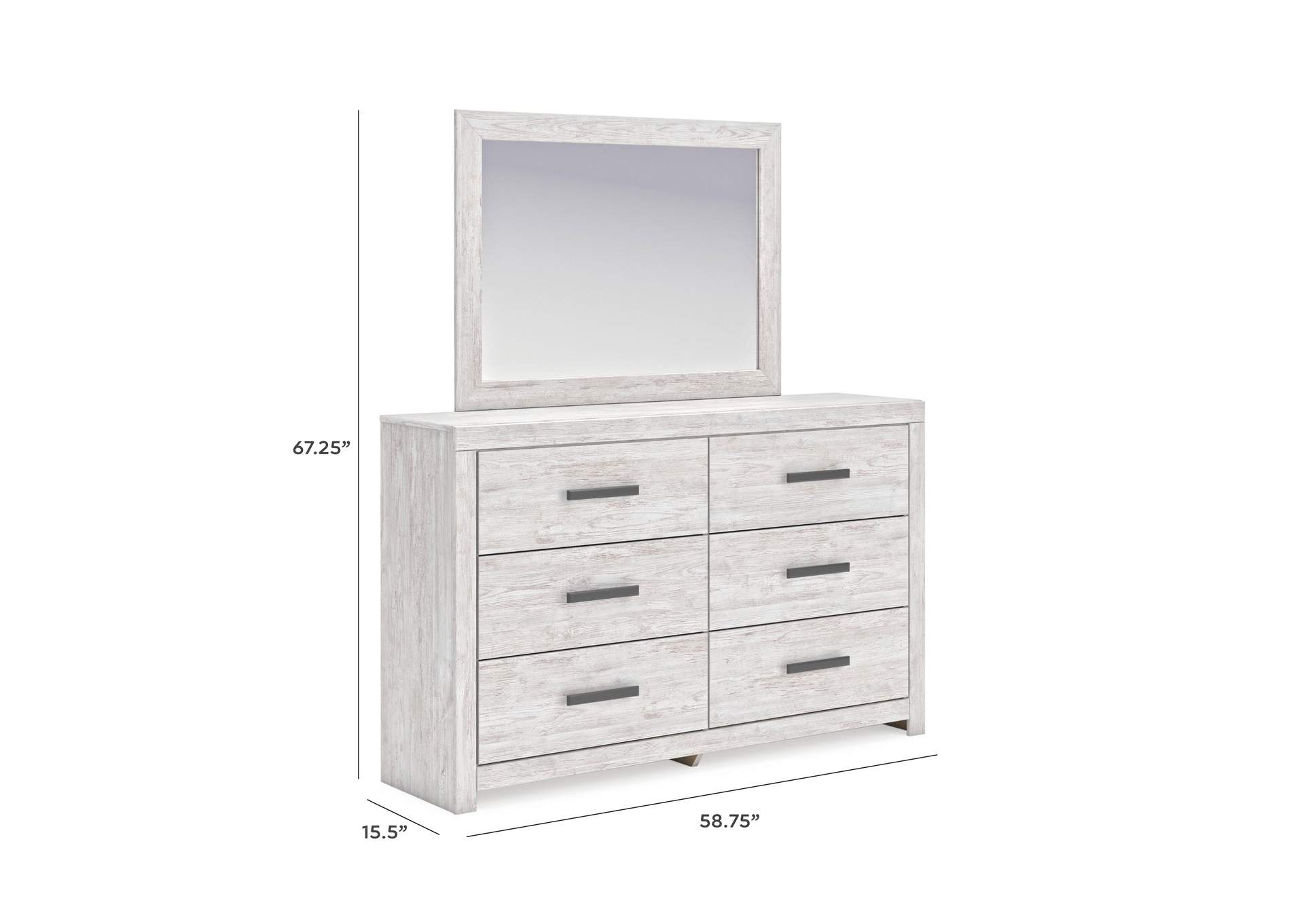 Cayboni Dresser and Mirror image 7