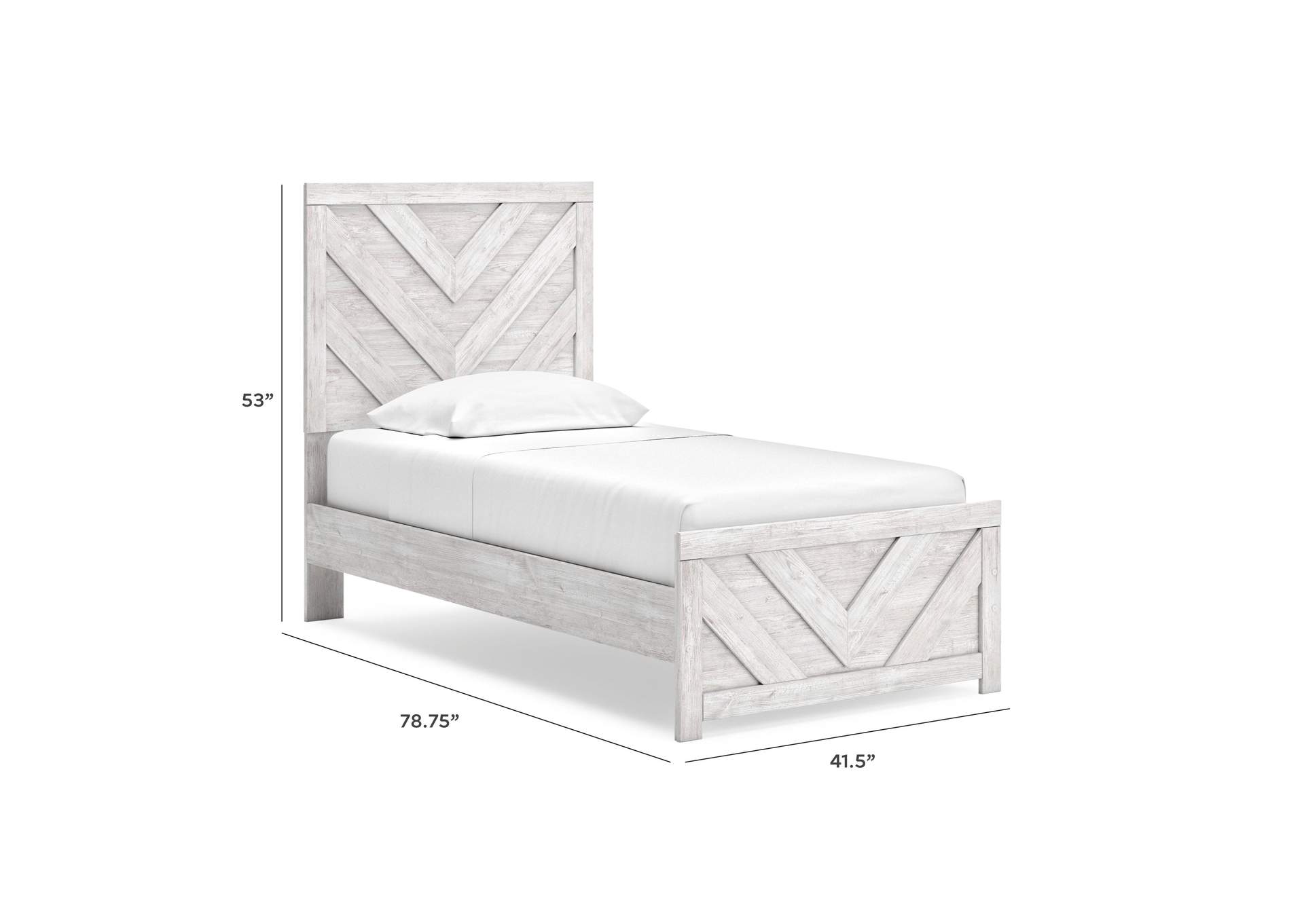 Cayboni Twin Panel Bed image 9