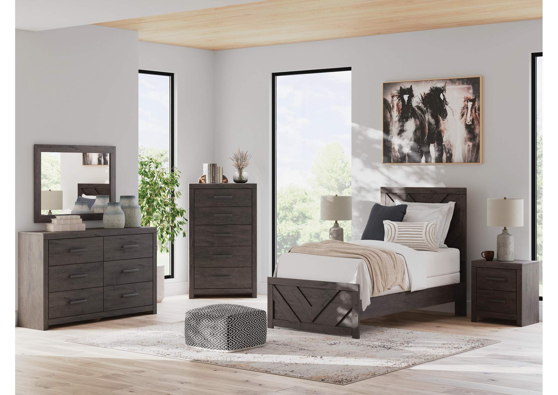 Prendonea Twin Panel Bed image 11