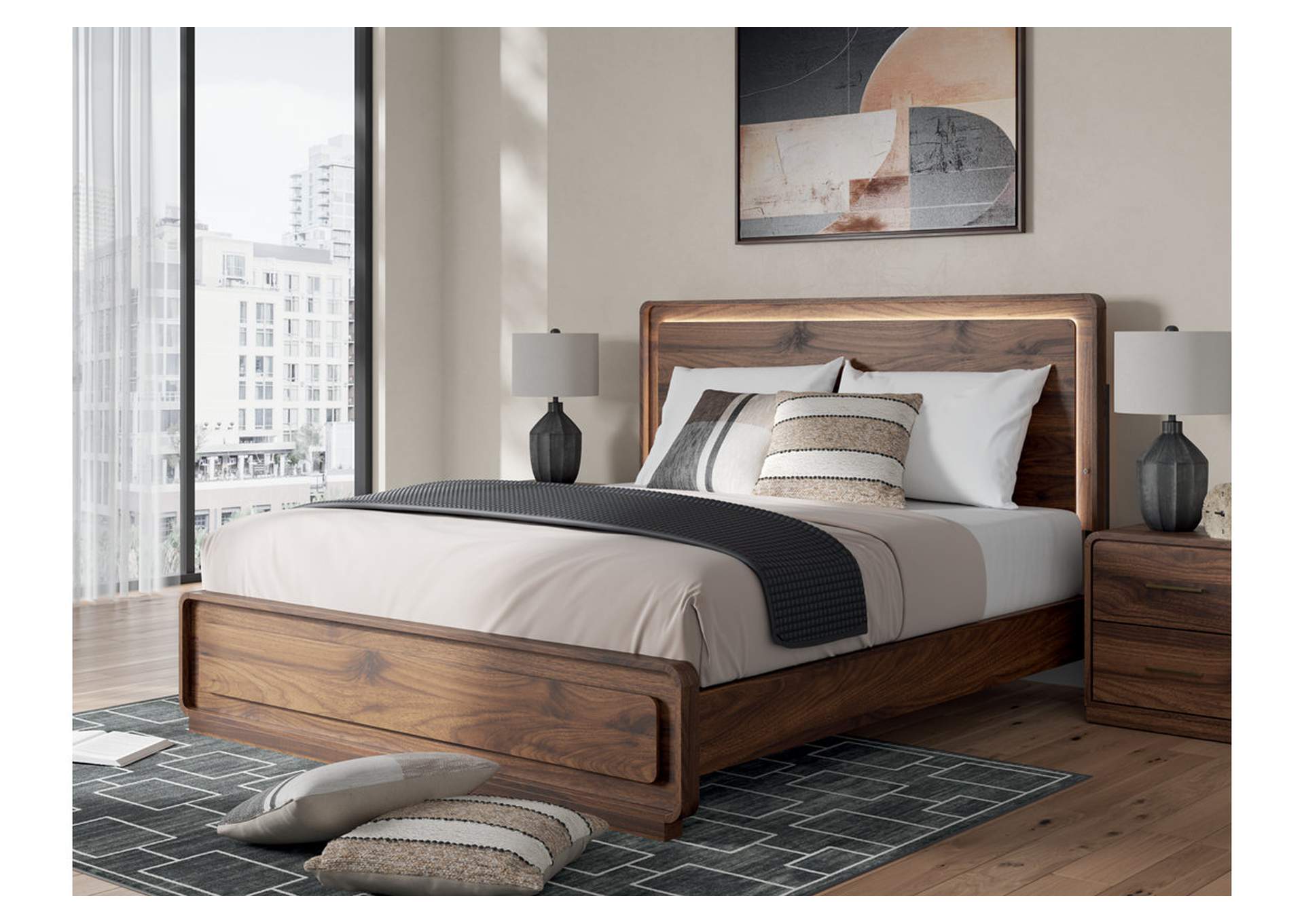 Fortlorn California King Panel Bed image 2