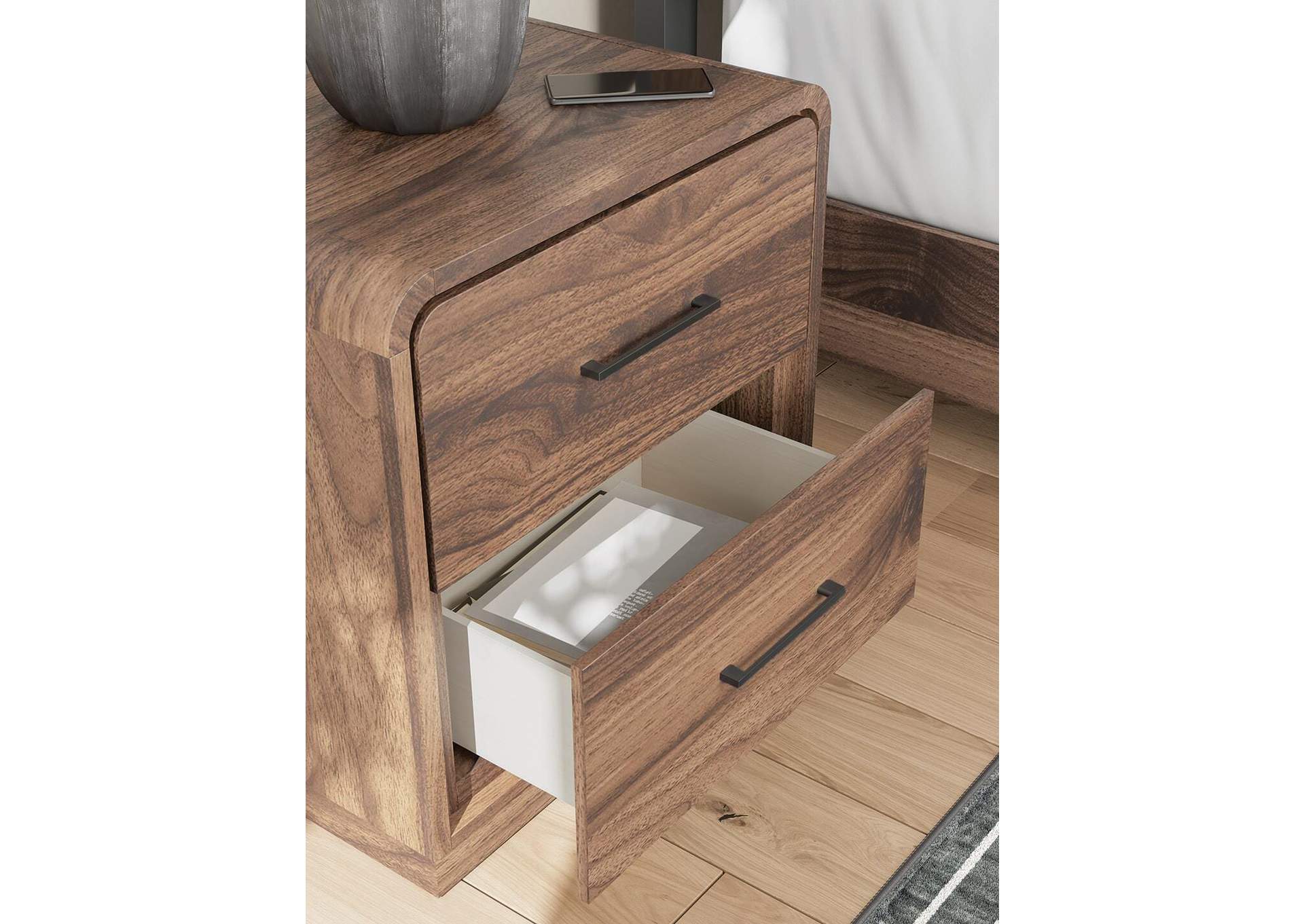 Fortlorn Queen Panel Bed, Dresser, Mirror and Nightstand image 3