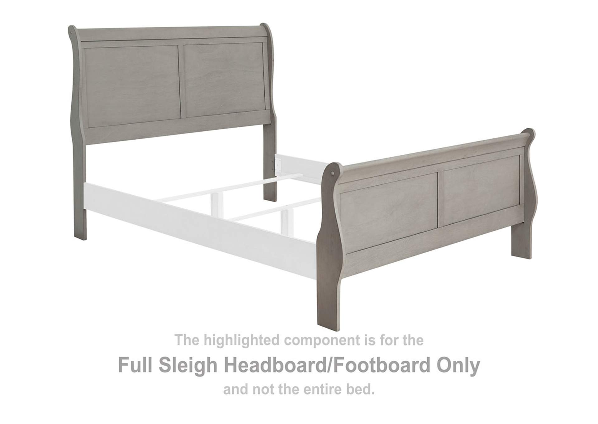 Kordasky Full Sleigh Bed image 8