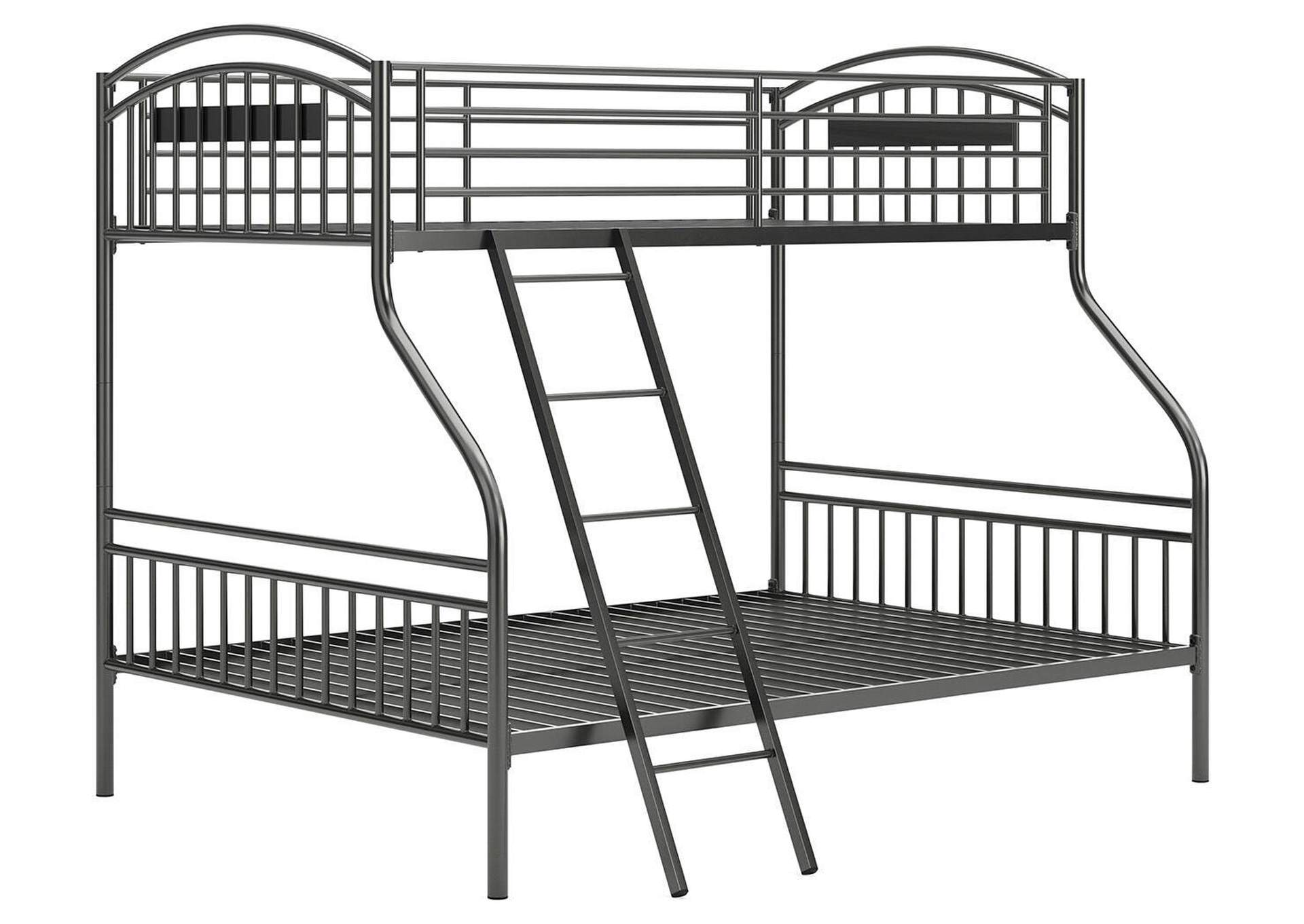 Lanceburg Twin over Full Bunk Bed with Ladder image 4