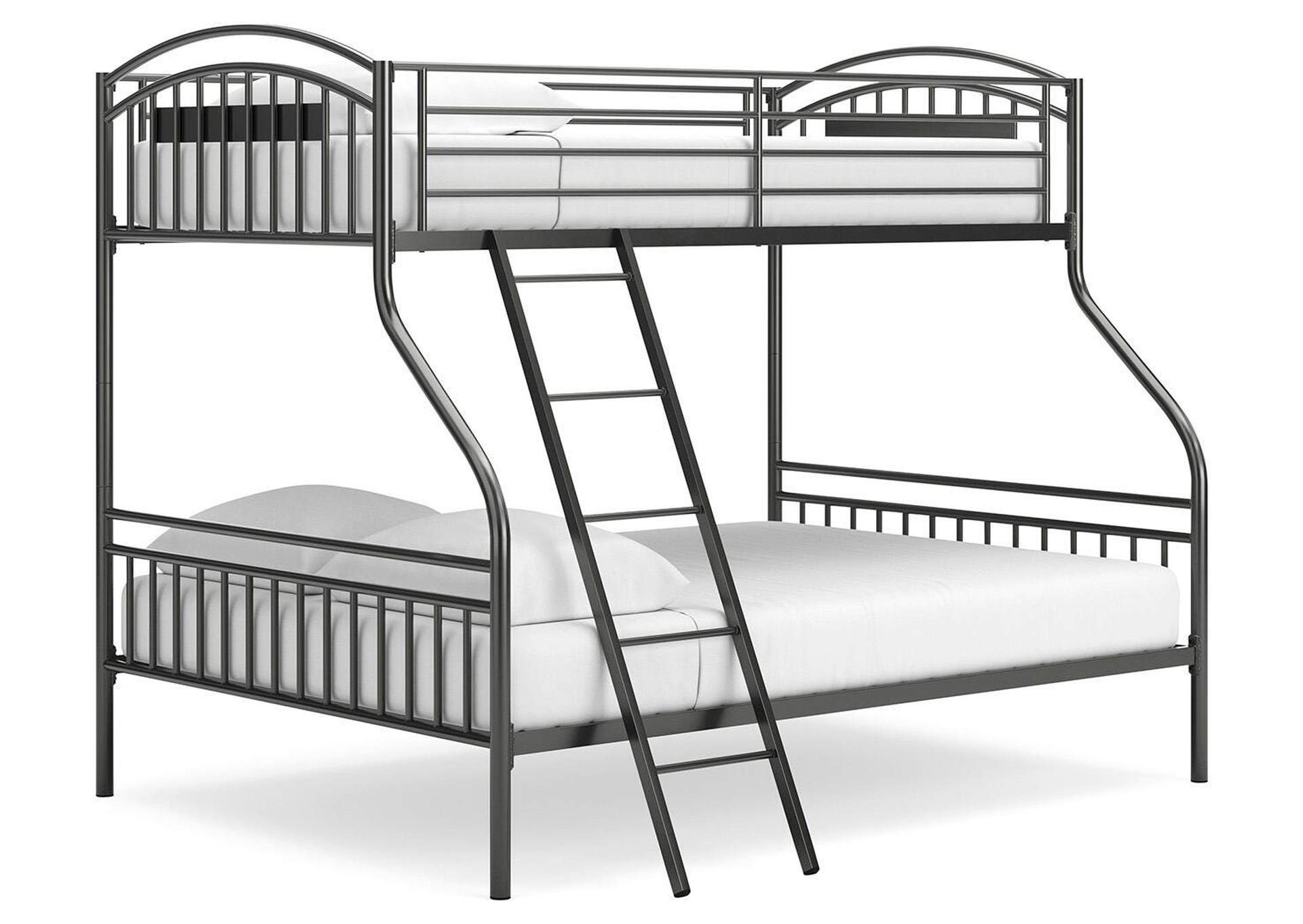 Lanceburg Twin over Full Bunk Bed with Ladder