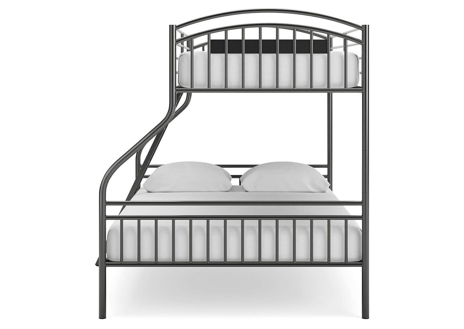 Lanceburg Twin over Full Bunk Bed with Ladder image 7