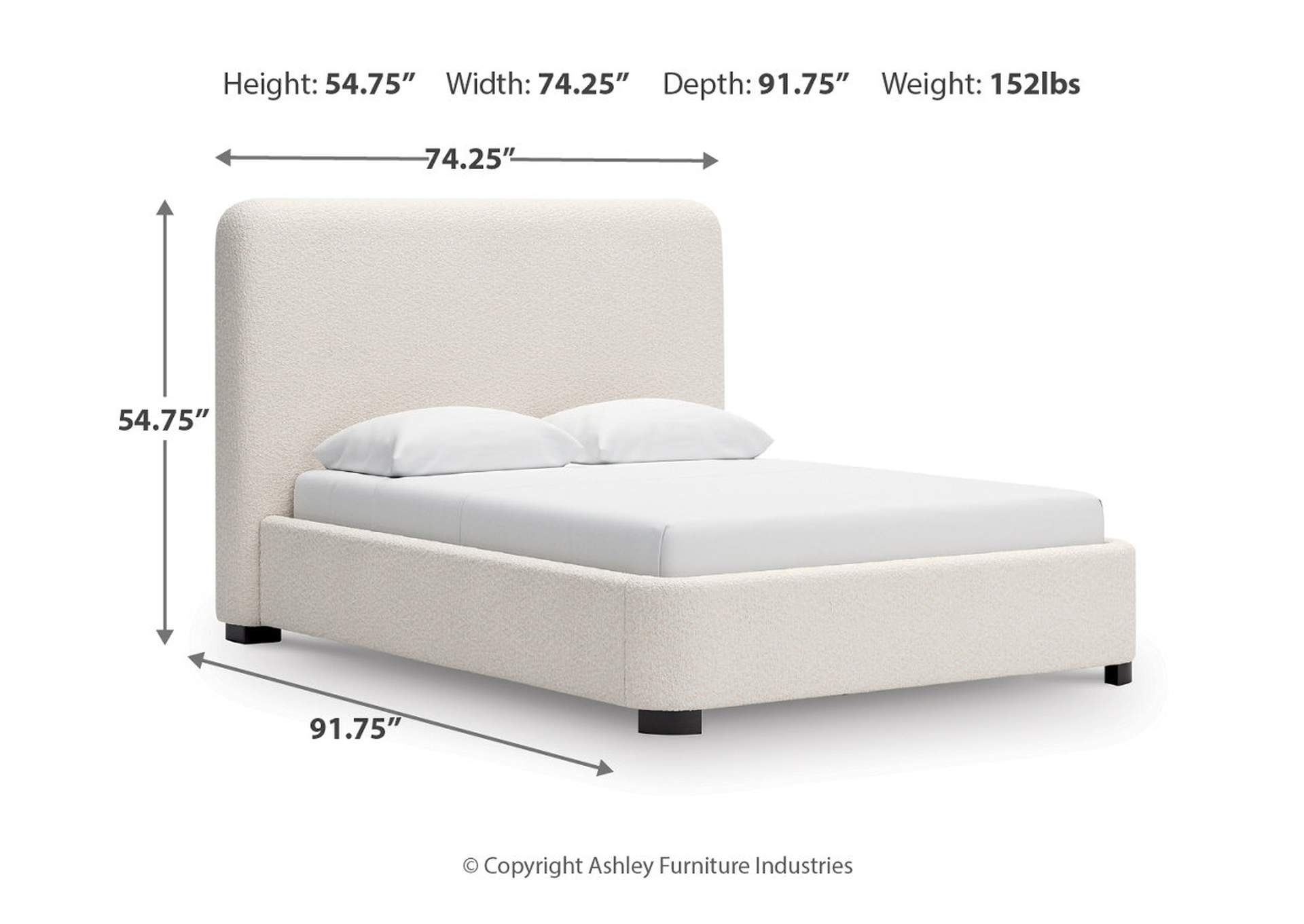 Brintstreet Queen Upholstered Bed image 4