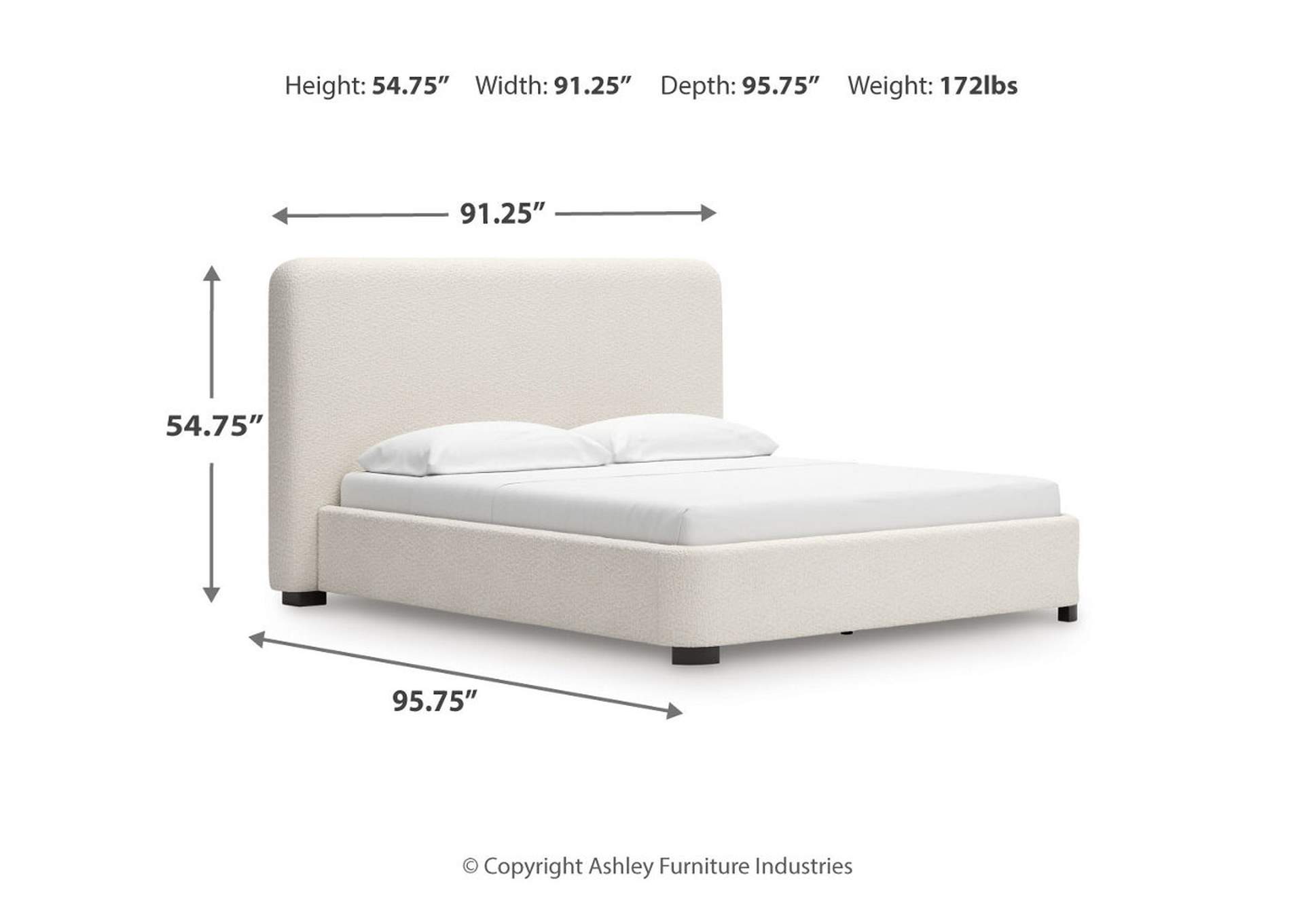 Brintstreet California King Upholstered Bed image 5