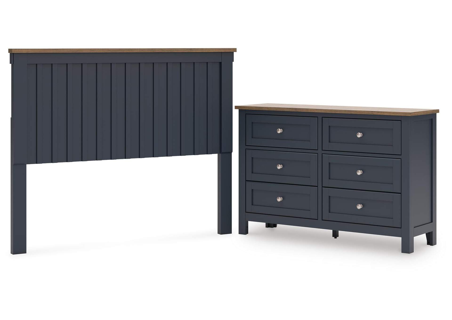 Landocken Queen Panel Headboard and Dresser image 1