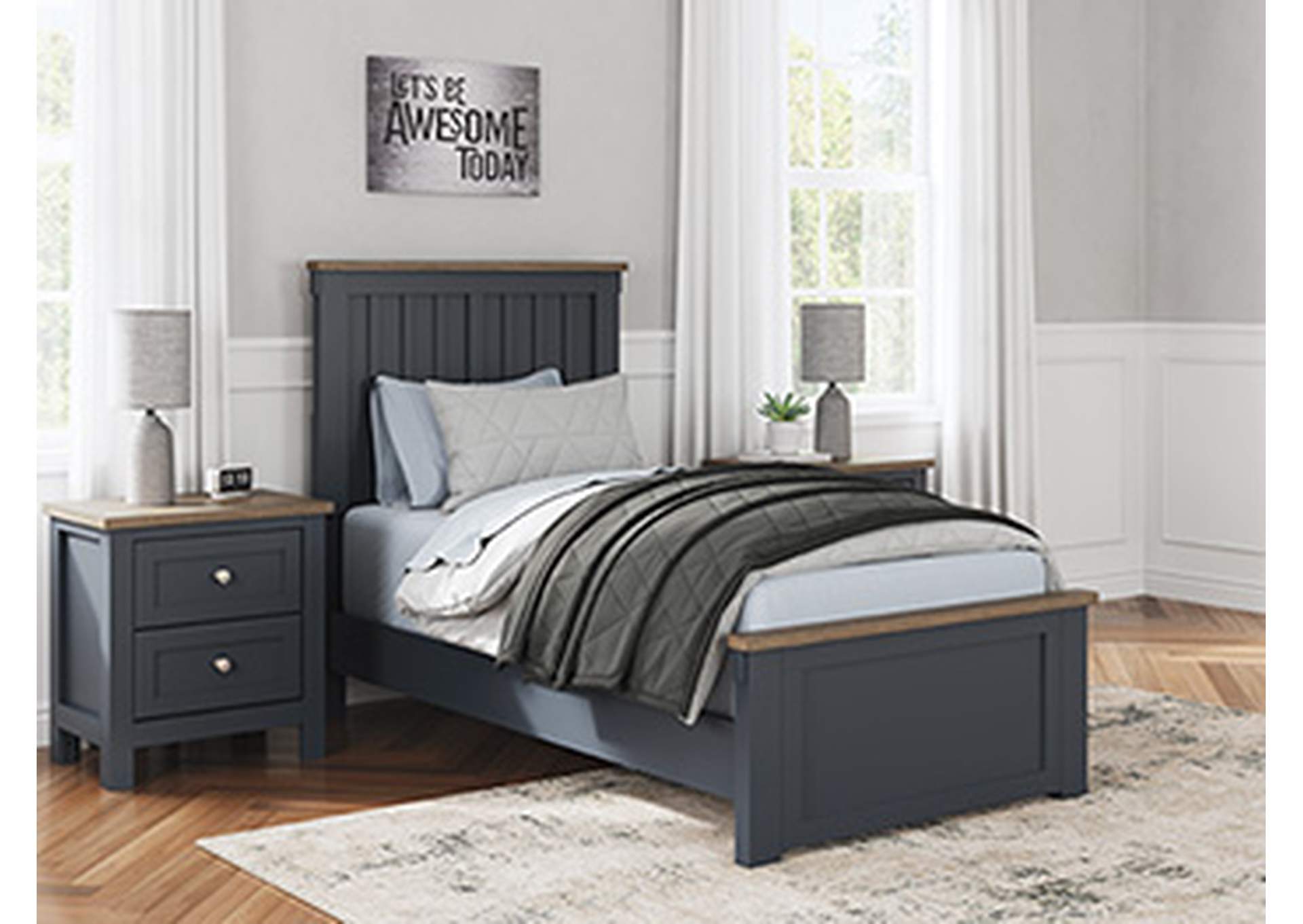 Landocken Twin Panel Headboard image 4