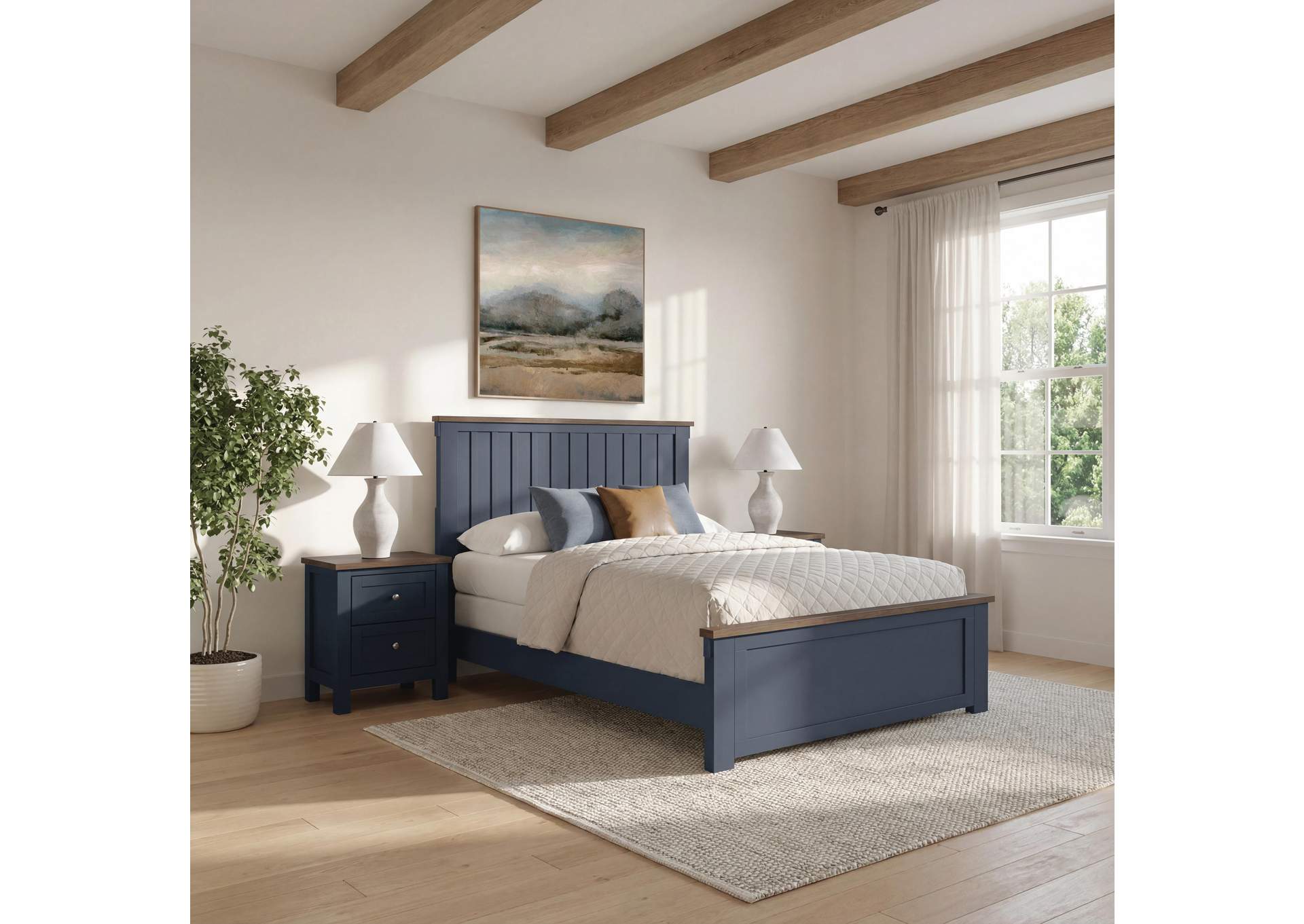 Landocken Full Panel Bed image 5