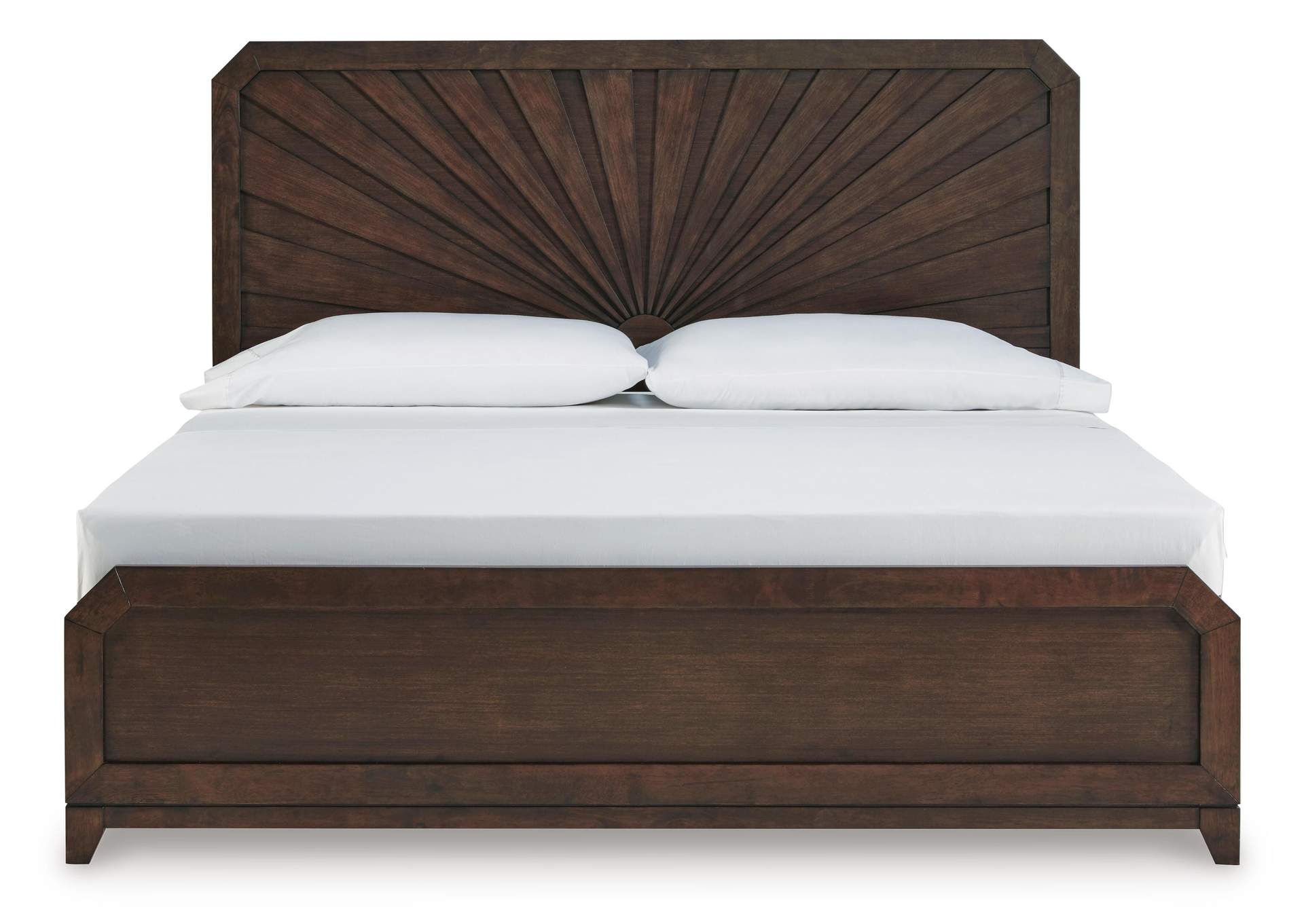 Tandisport California King Panel Bed with Mirrored Dresser and Chest image 13