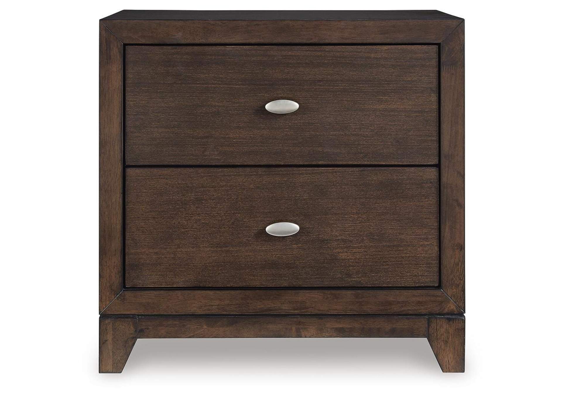 Tandisport King Panel Bed with Mirrored Dresser and Nightstand image 3