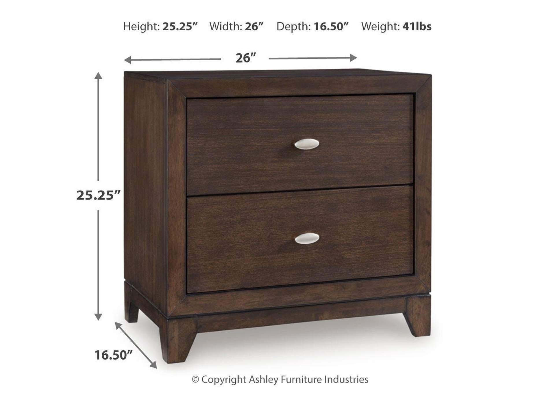 Tandisport King Panel Bed with Mirrored Dresser and Nightstand image 9