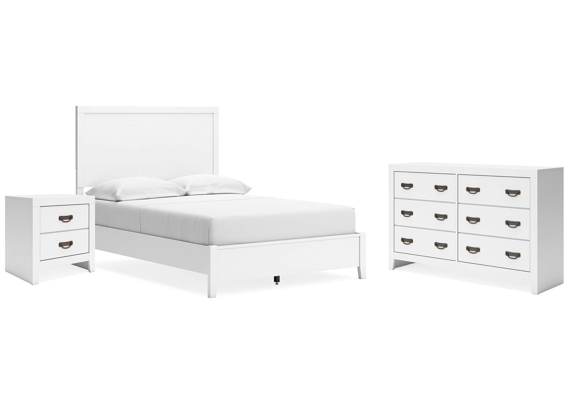 Binterglen Full Panel Bed with Dresser and Nightstand image 1
