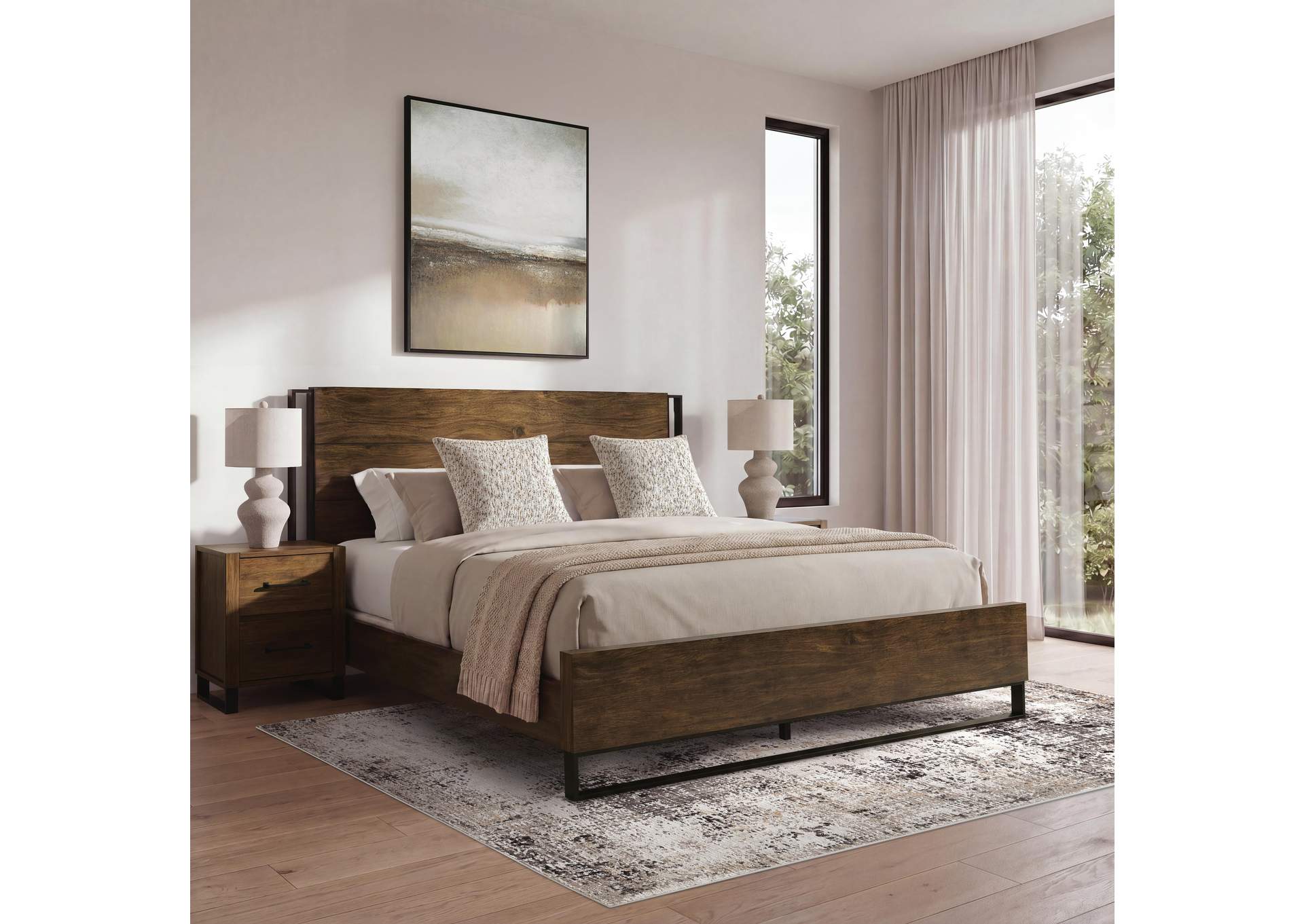 Zumbado King Panel Bed image 6