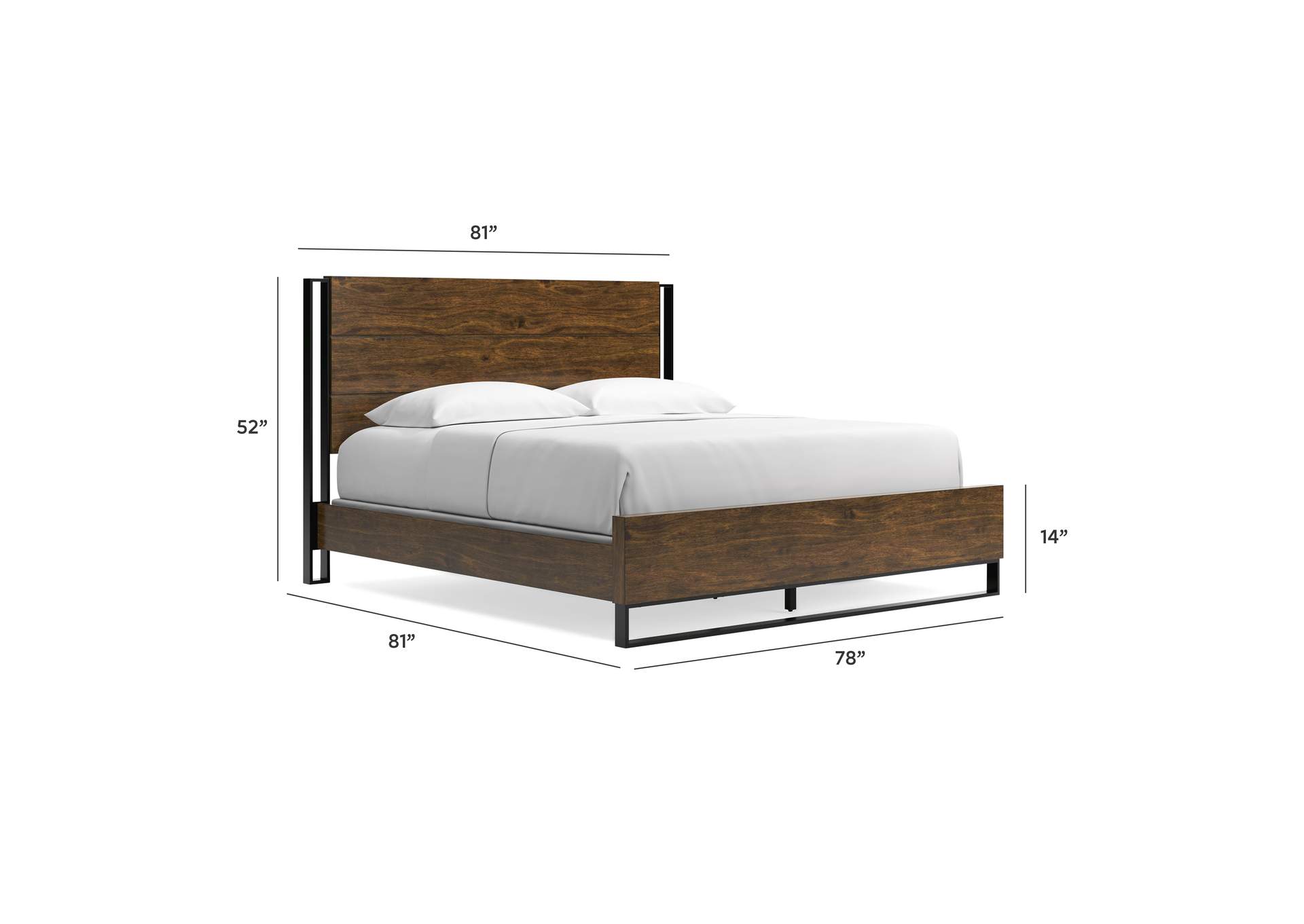 Zumbado King Panel Bed image 9