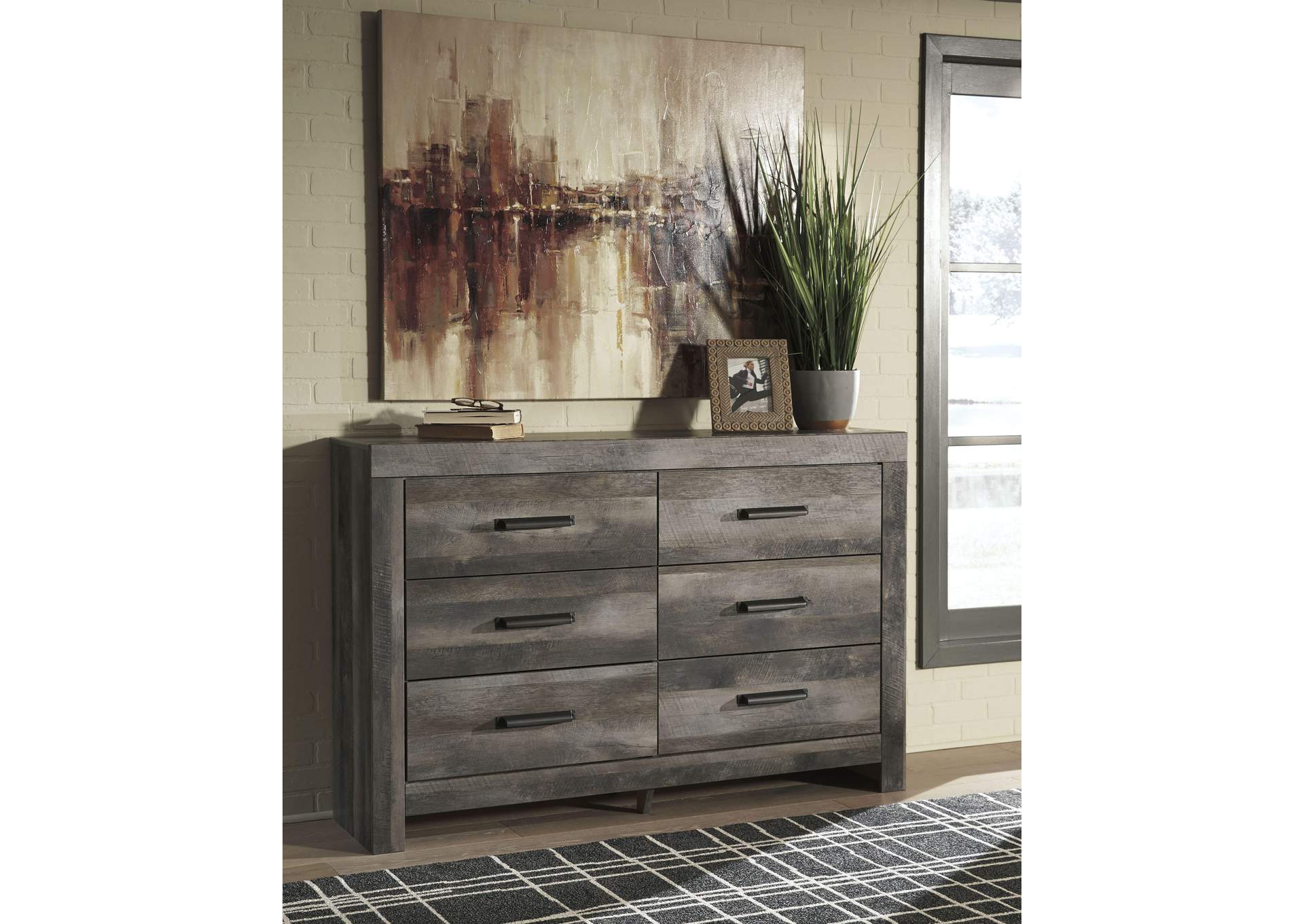 Wynnlow Twin Panel Bed, Dresser and Nightstand image 10