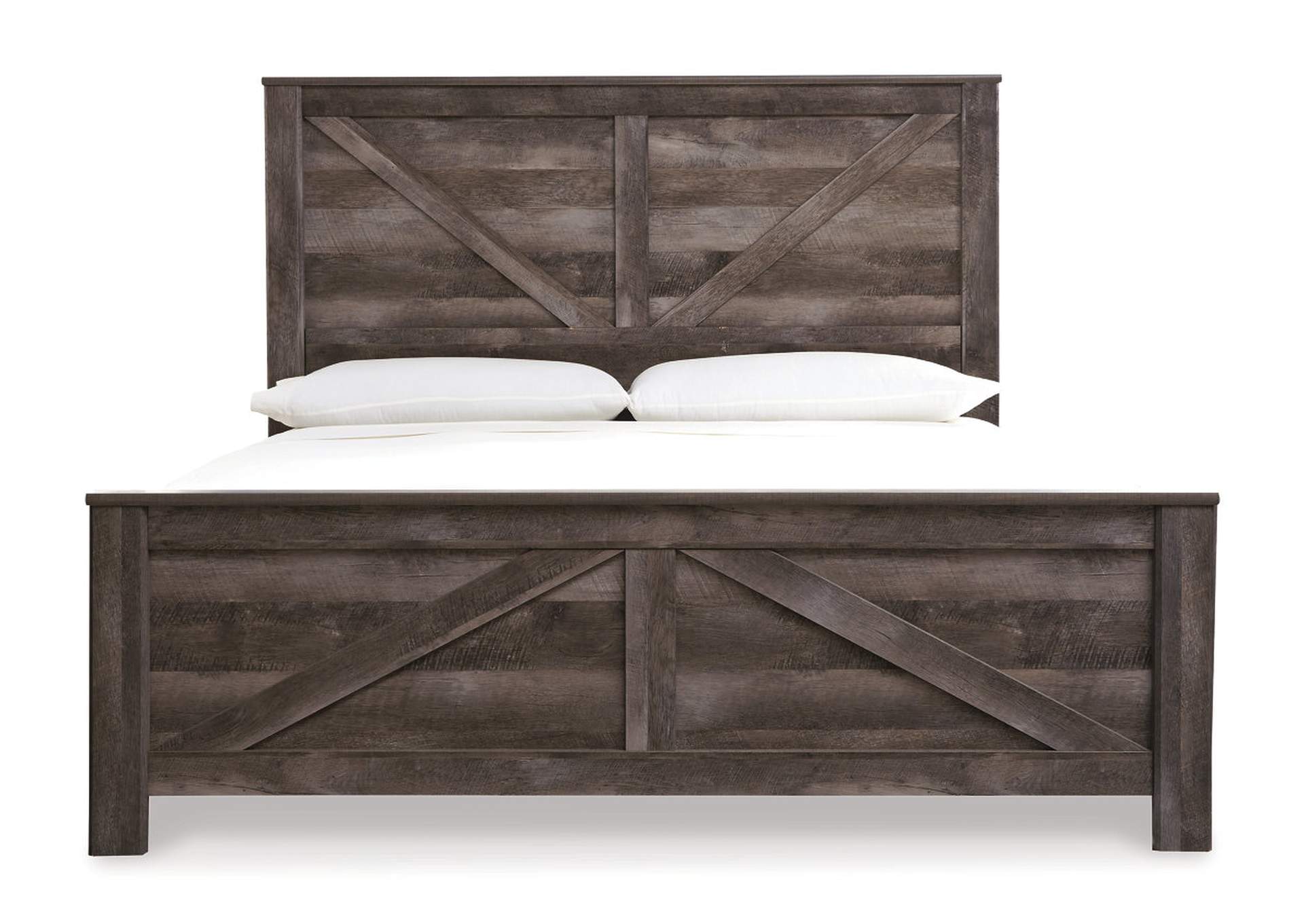 Wynnlow King Crossbuck Panel Bed image 8