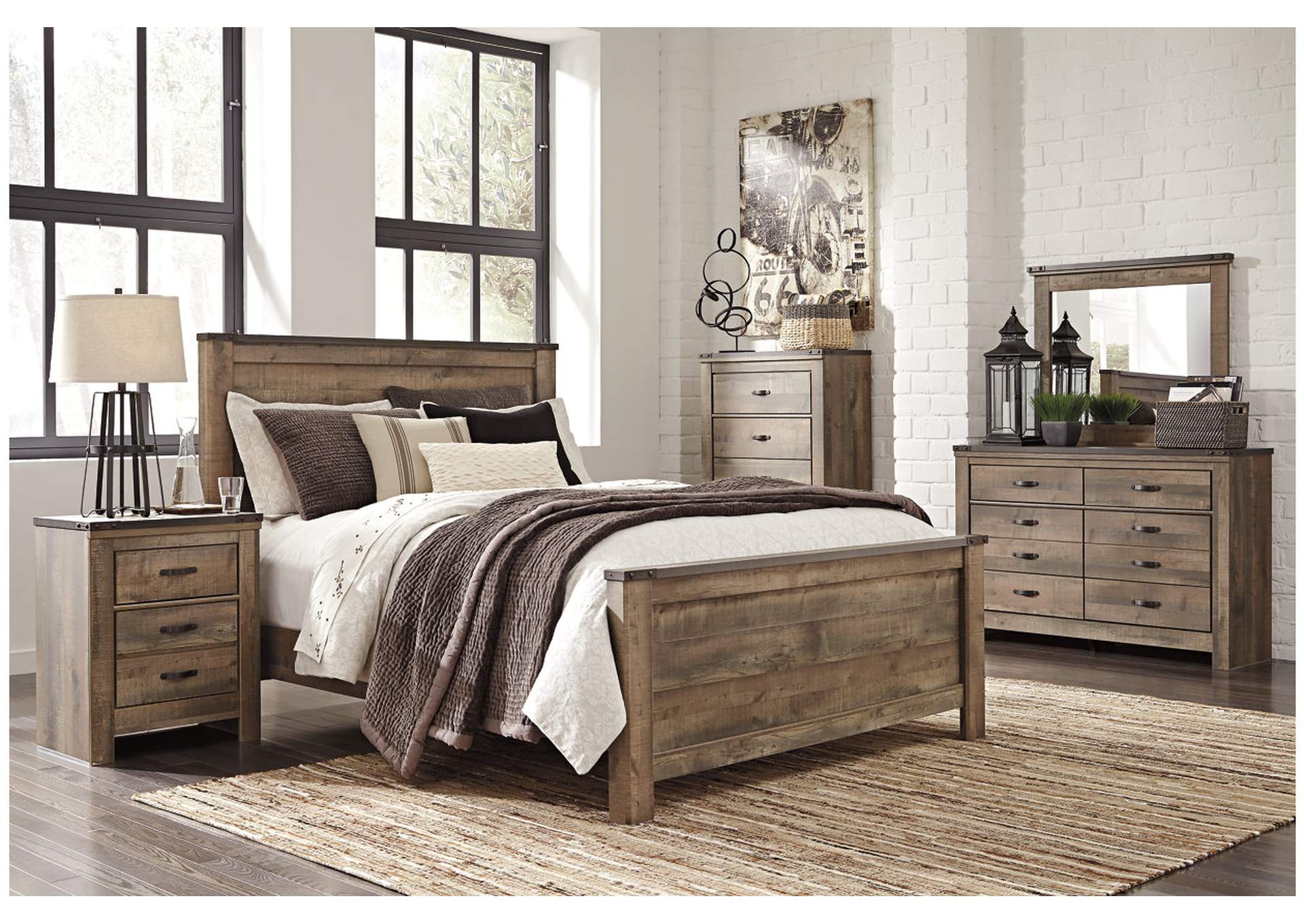 Trinell Queen Panel Bed image 7