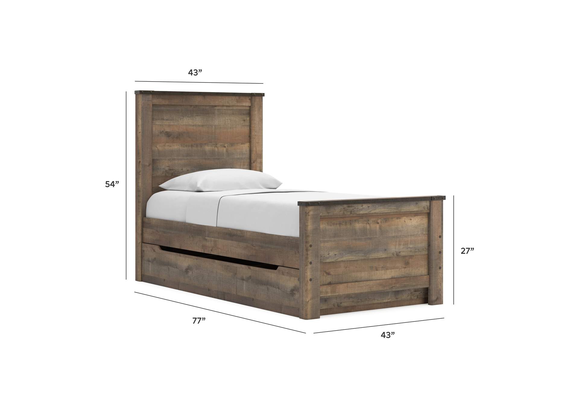 Trinell Twin Panel Bed image 11