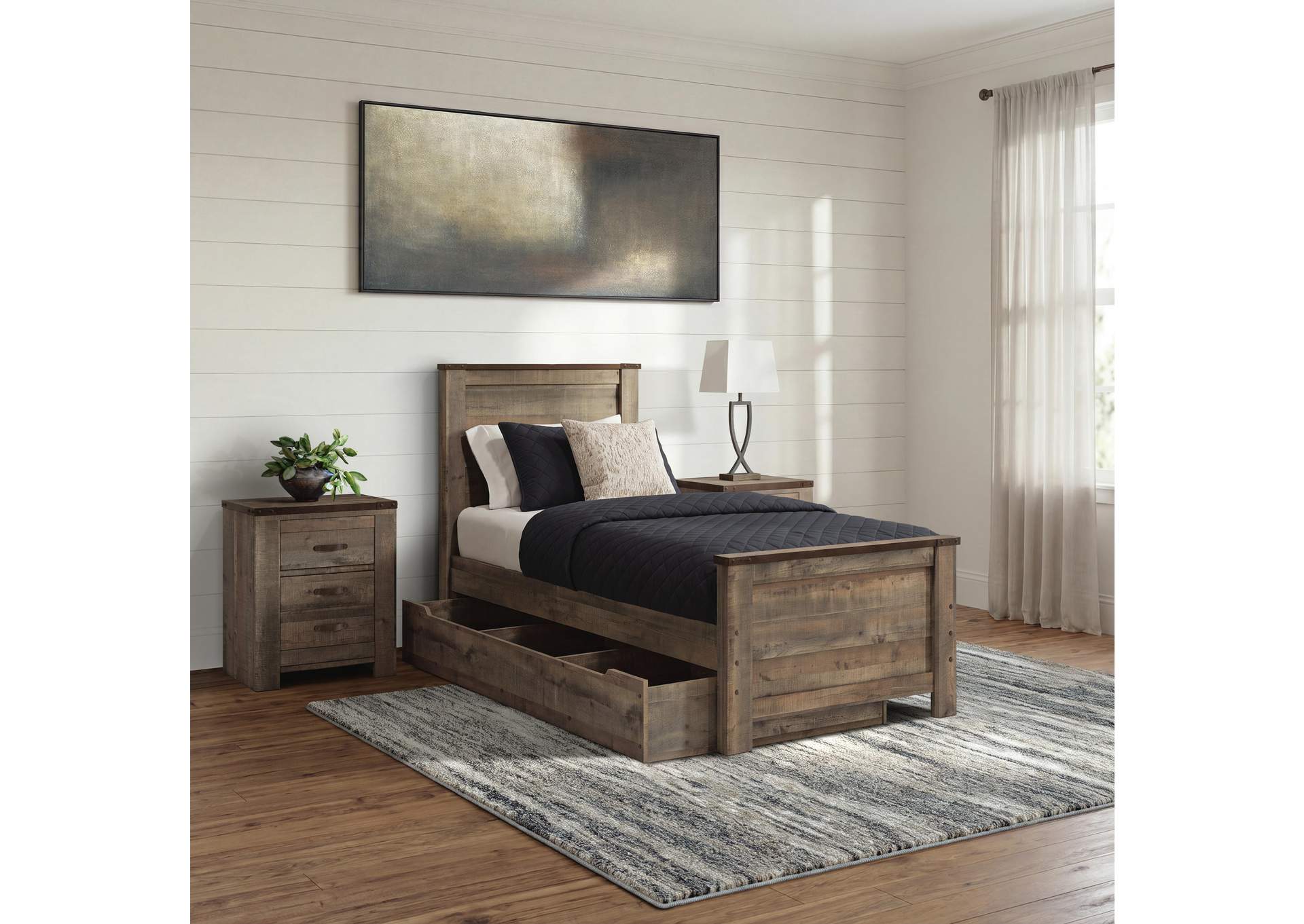 Trinell Twin Panel Bed image 6