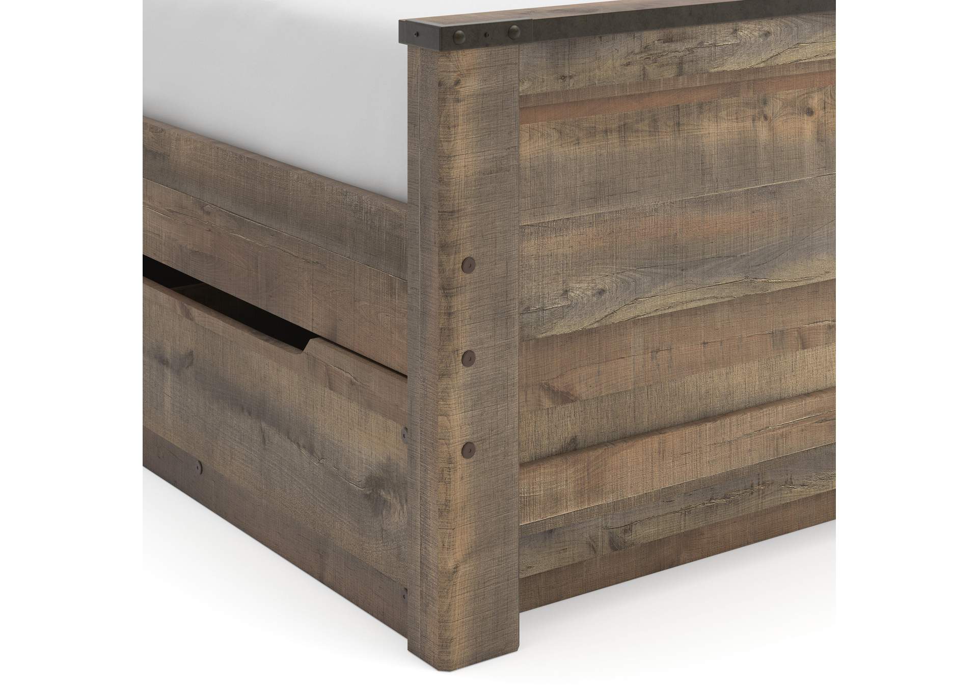 Trinell Twin Bookcase Bed with 1 Large Storage Drawer image 11