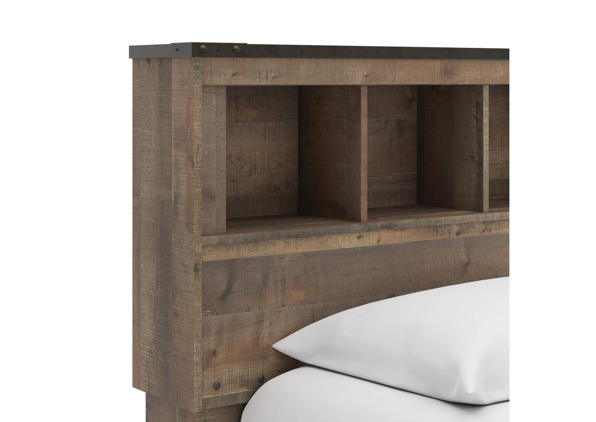 Trinell Twin Bookcase Bed with 1 Large Storage Drawer image 9