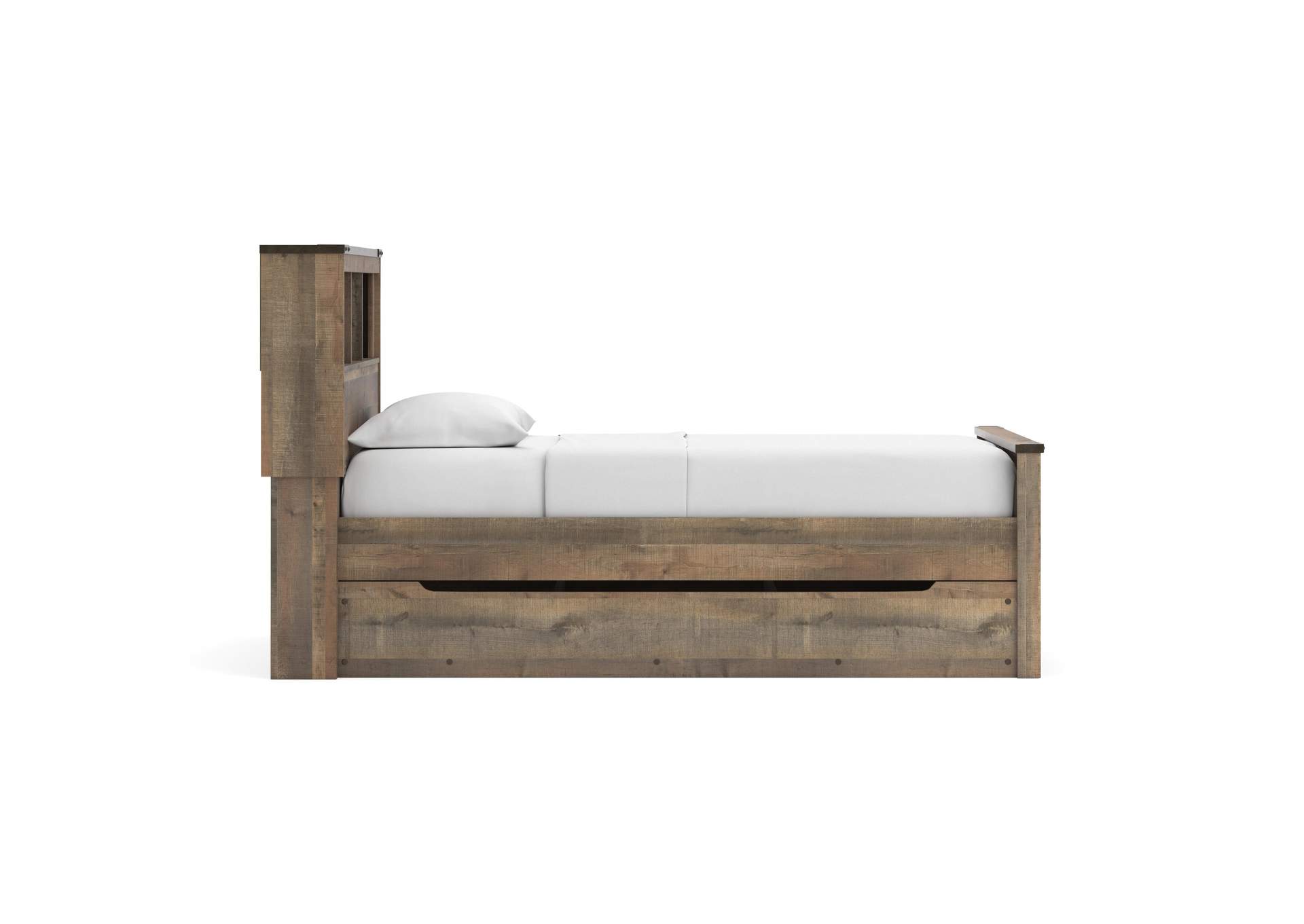 Trinell Twin Bookcase Bed with 1 Large Storage Drawer image 8