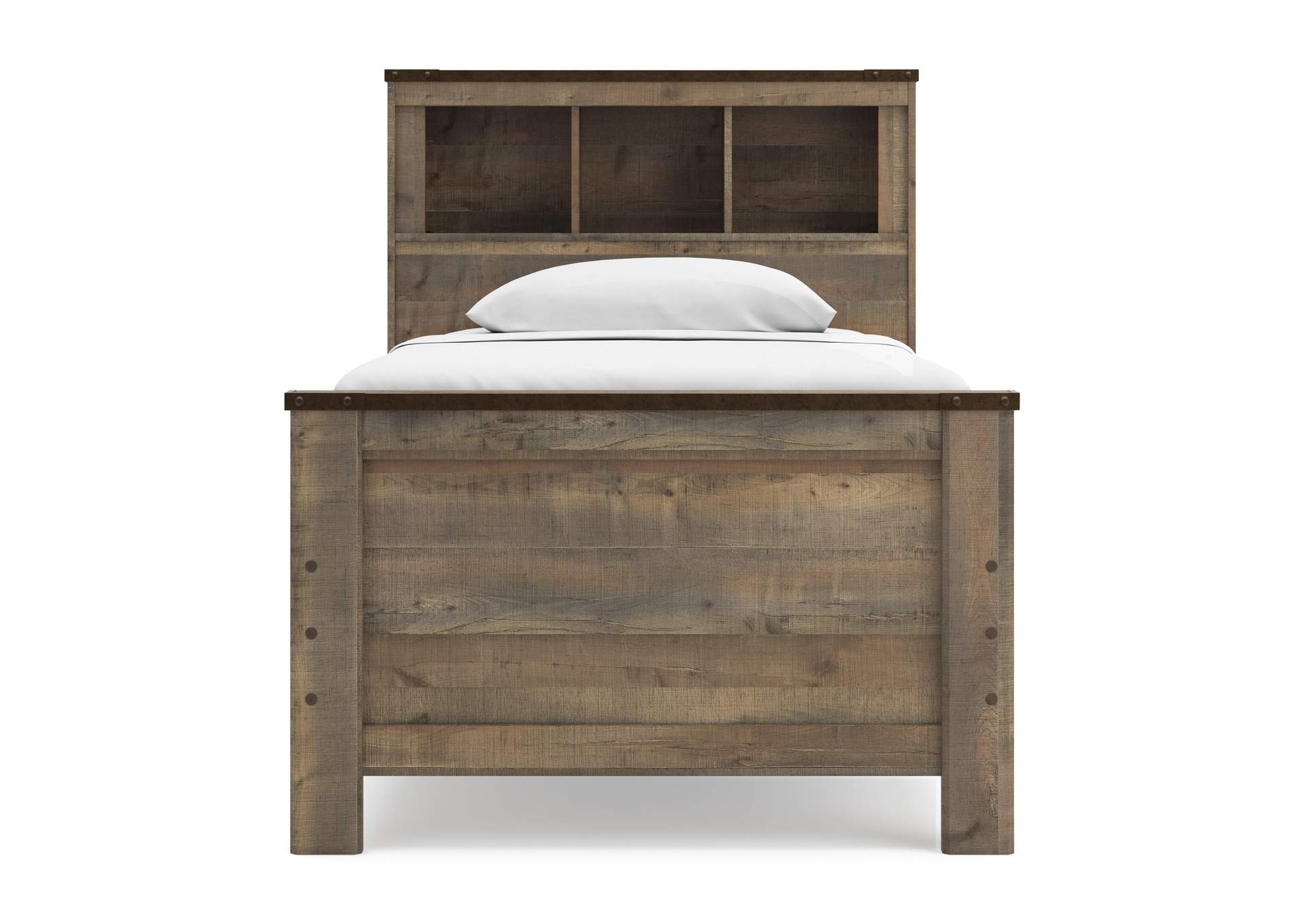 Trinell Twin Bookcase Bed image 2