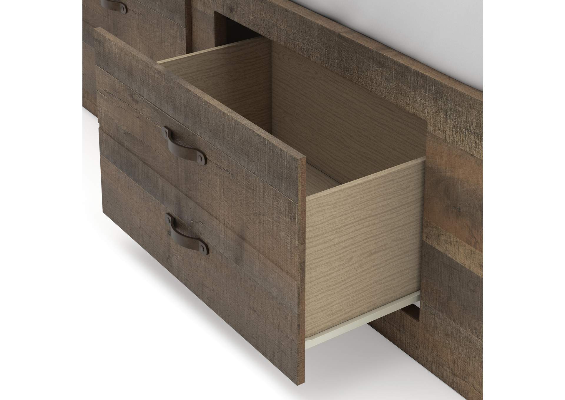 Trinell Full Bookcase Bed with 2 Storage Drawers image 8