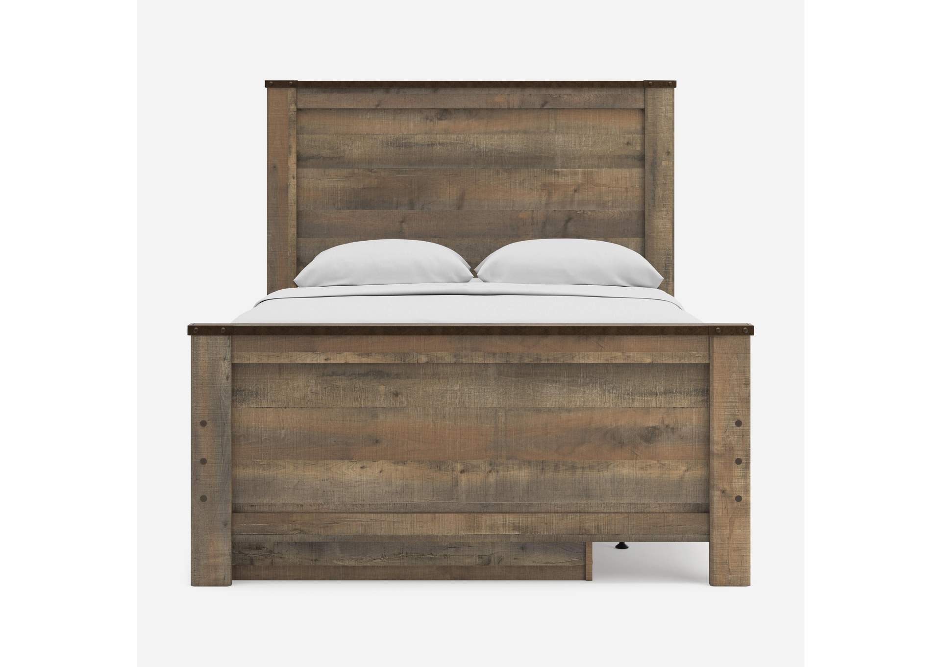 Trinell Full Panel Bed with 1 Large Storage Drawer image 3