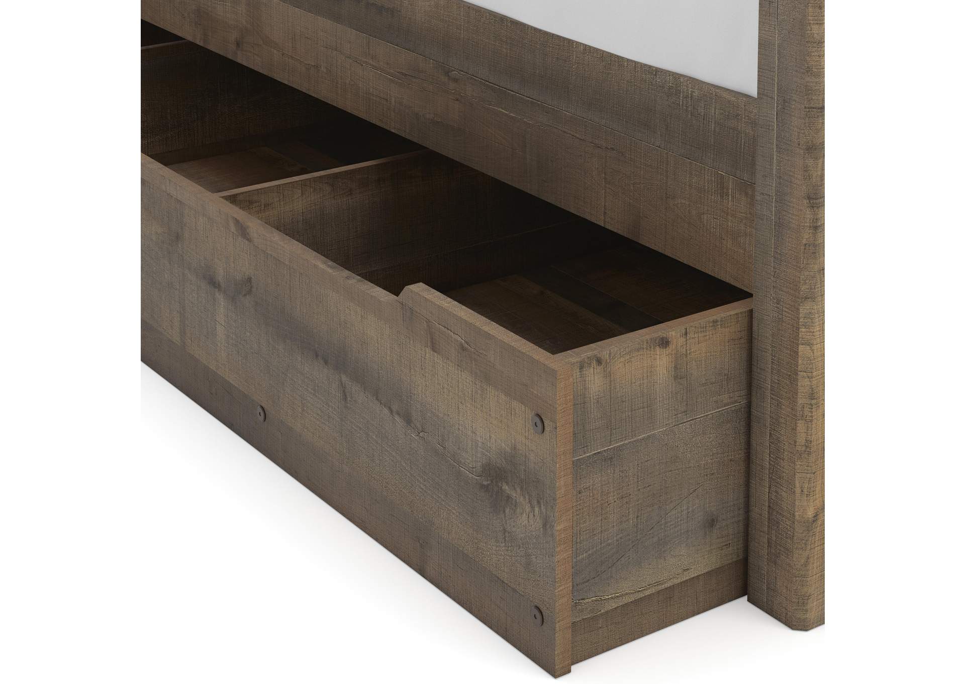 Trinell Full Panel Bed with 1 Large Storage Drawer image 7