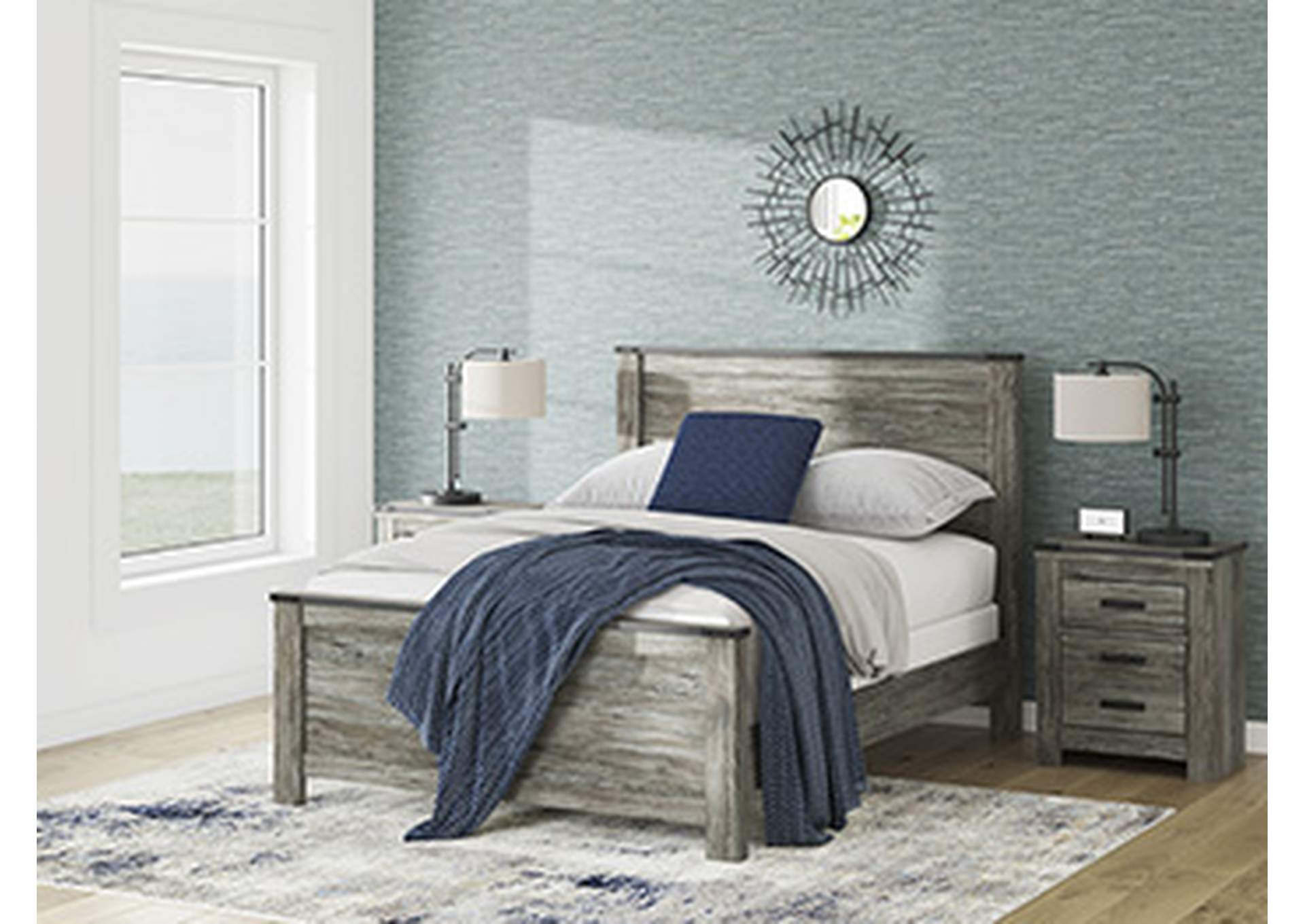 Frandern Queen Panel Headboard image 4
