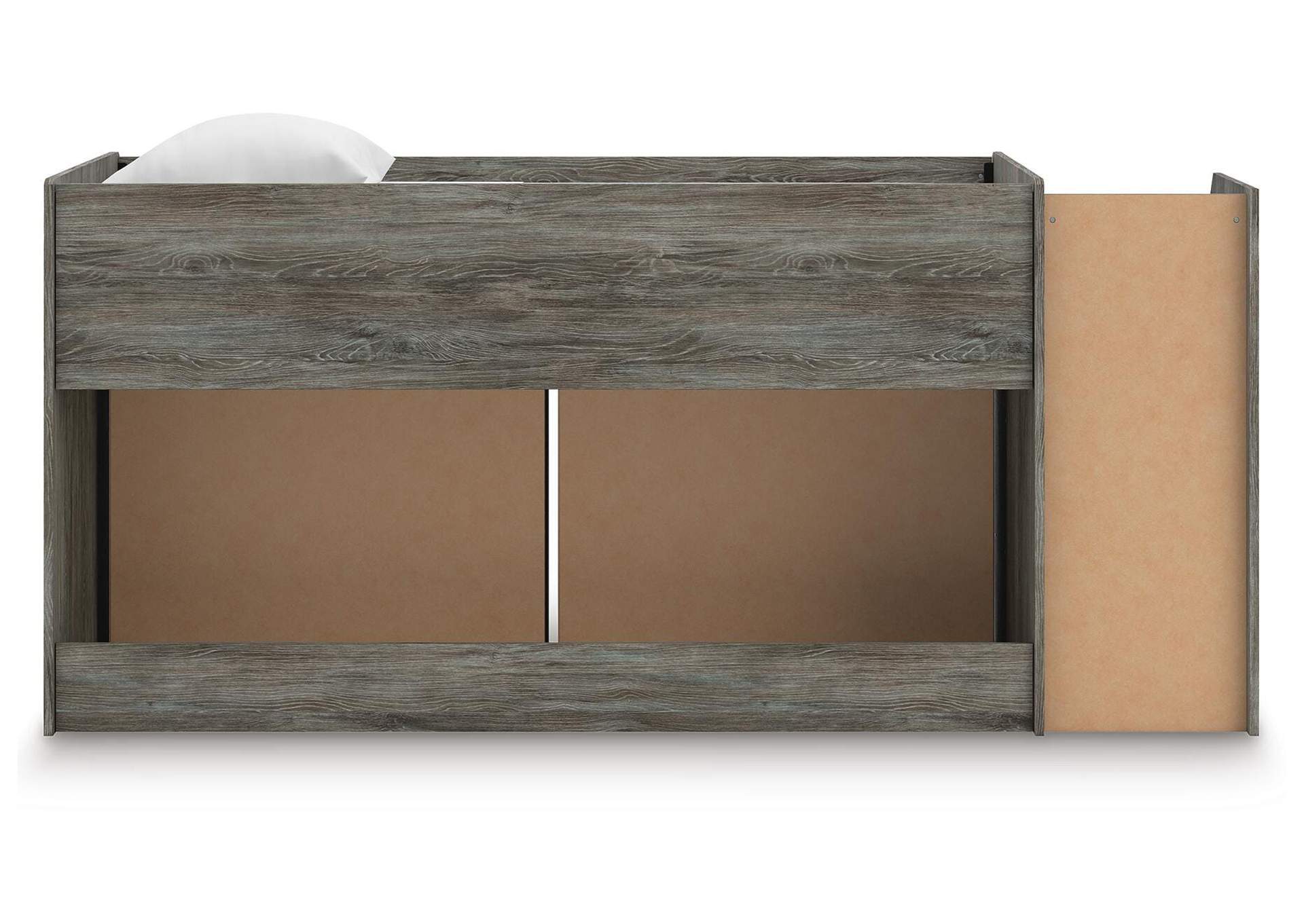 Frandern Twin Loft Bed with Drawer Storage image 2