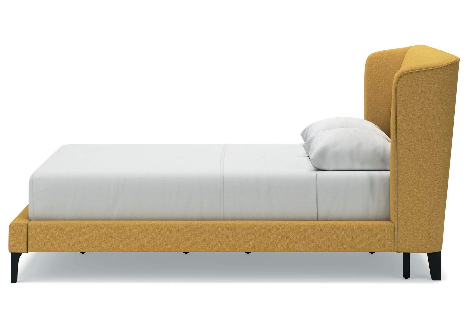 Maloken Queen Upholstered Bed with Roll Slats image 9