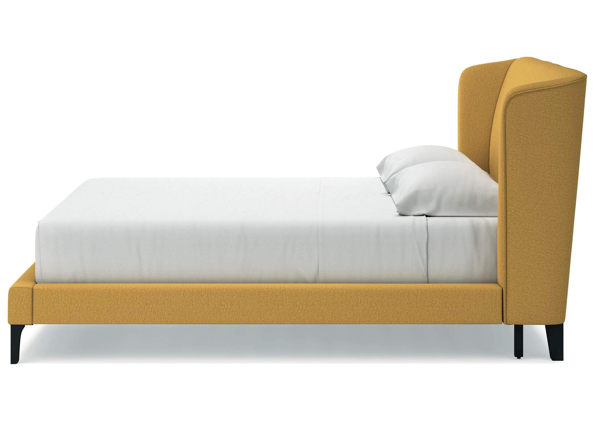 Maloken King Upholstered Bed with Roll Slats image 8